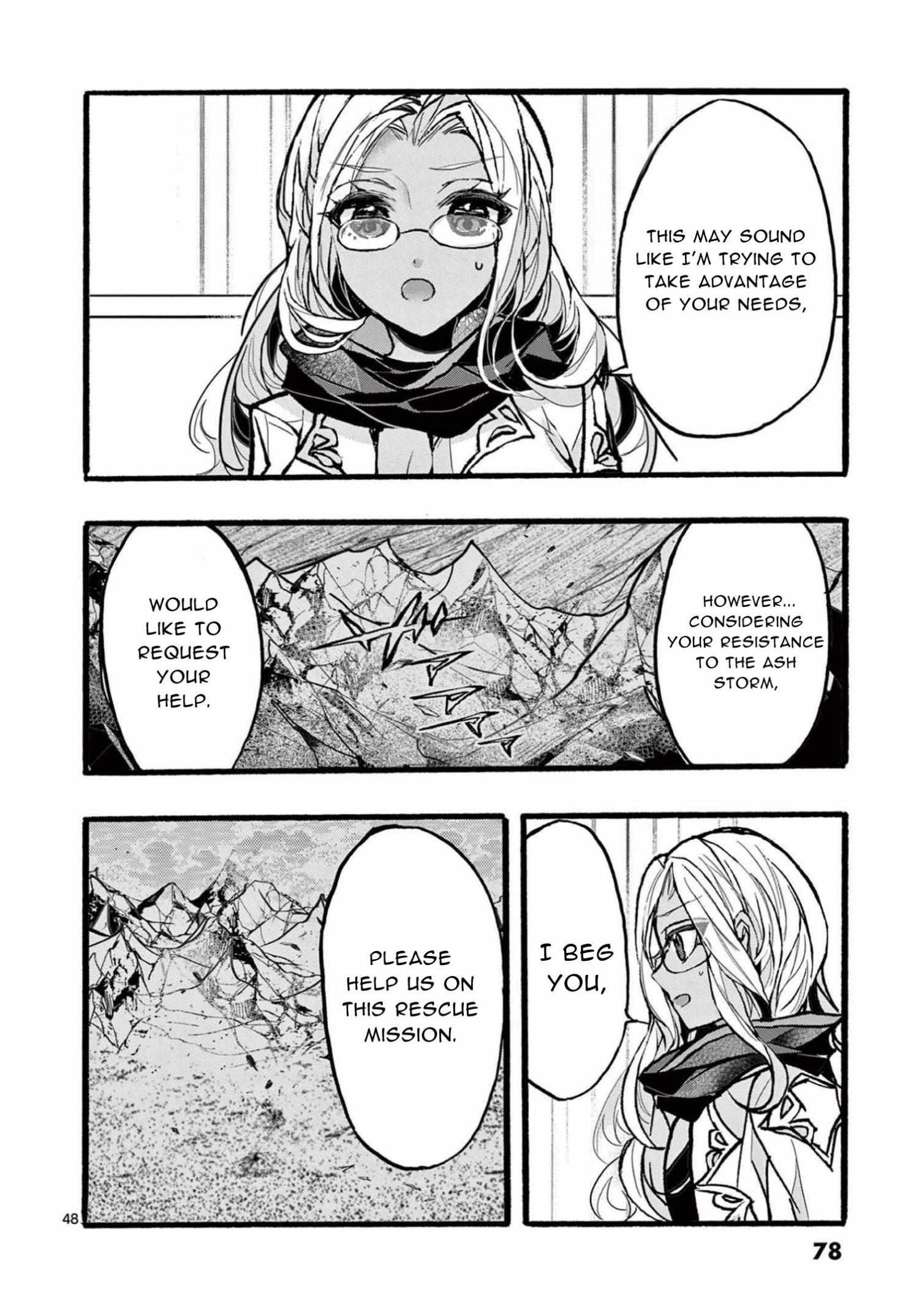 Saikyo Shoku  Kara Shokyu Shoku  Ni Nattano Ni, Naze Ka Yushatachi Kara Tayoraretemasu Chapter 34 page 50 - 