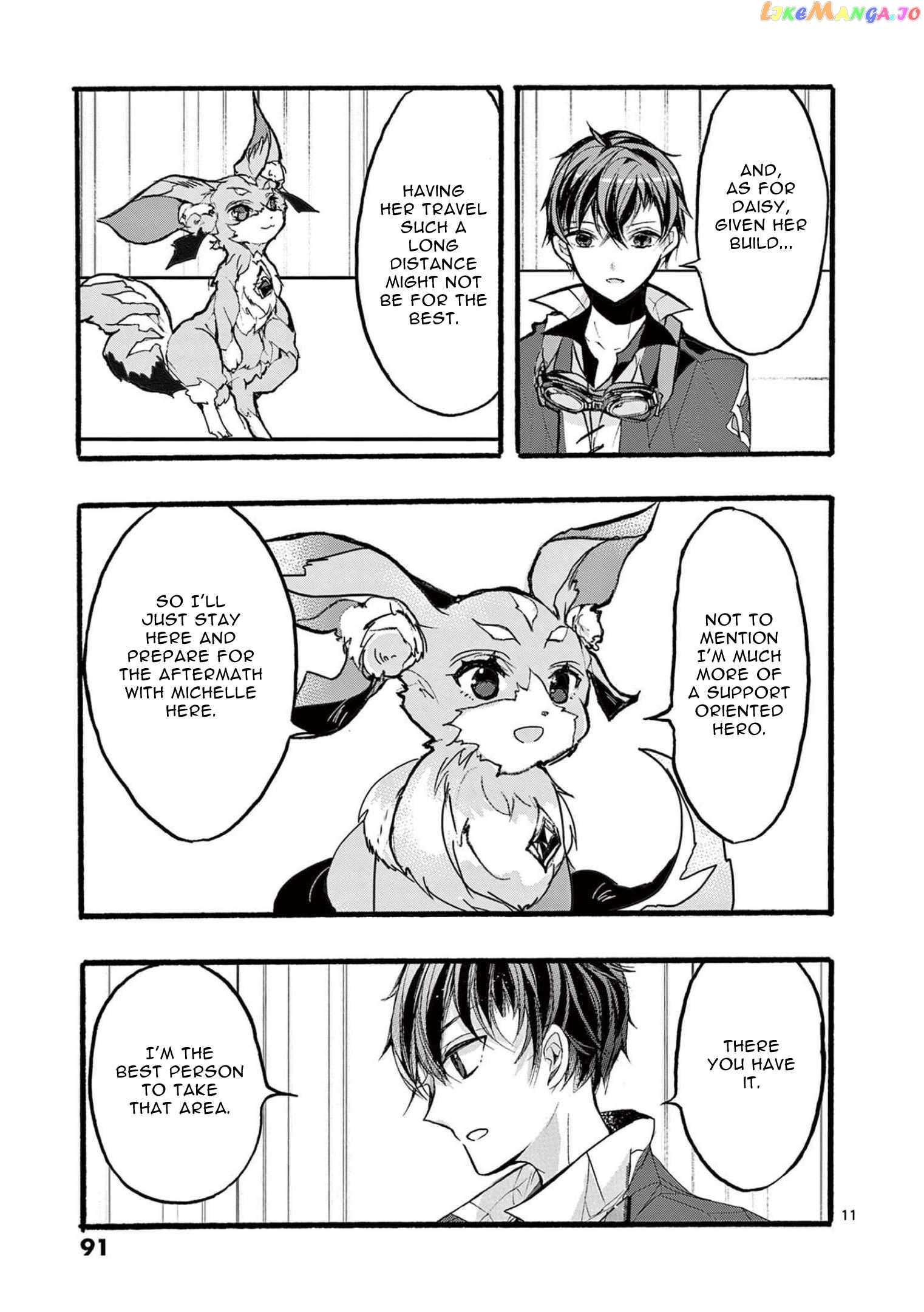 Saikyo Shoku  Kara Shokyu Shoku  Ni Nattano Ni, Naze Ka Yushatachi Kara Tayoraretemasu Chapter 35 page 11 - 