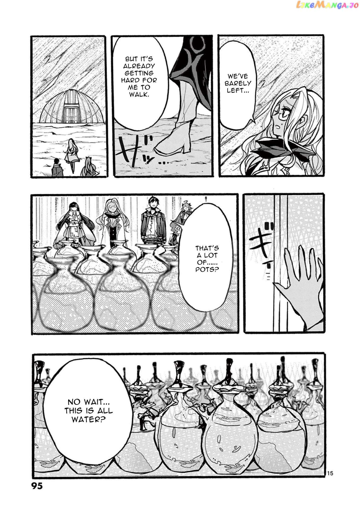 Saikyo Shoku  Kara Shokyu Shoku  Ni Nattano Ni, Naze Ka Yushatachi Kara Tayoraretemasu Chapter 35 page 15 - 