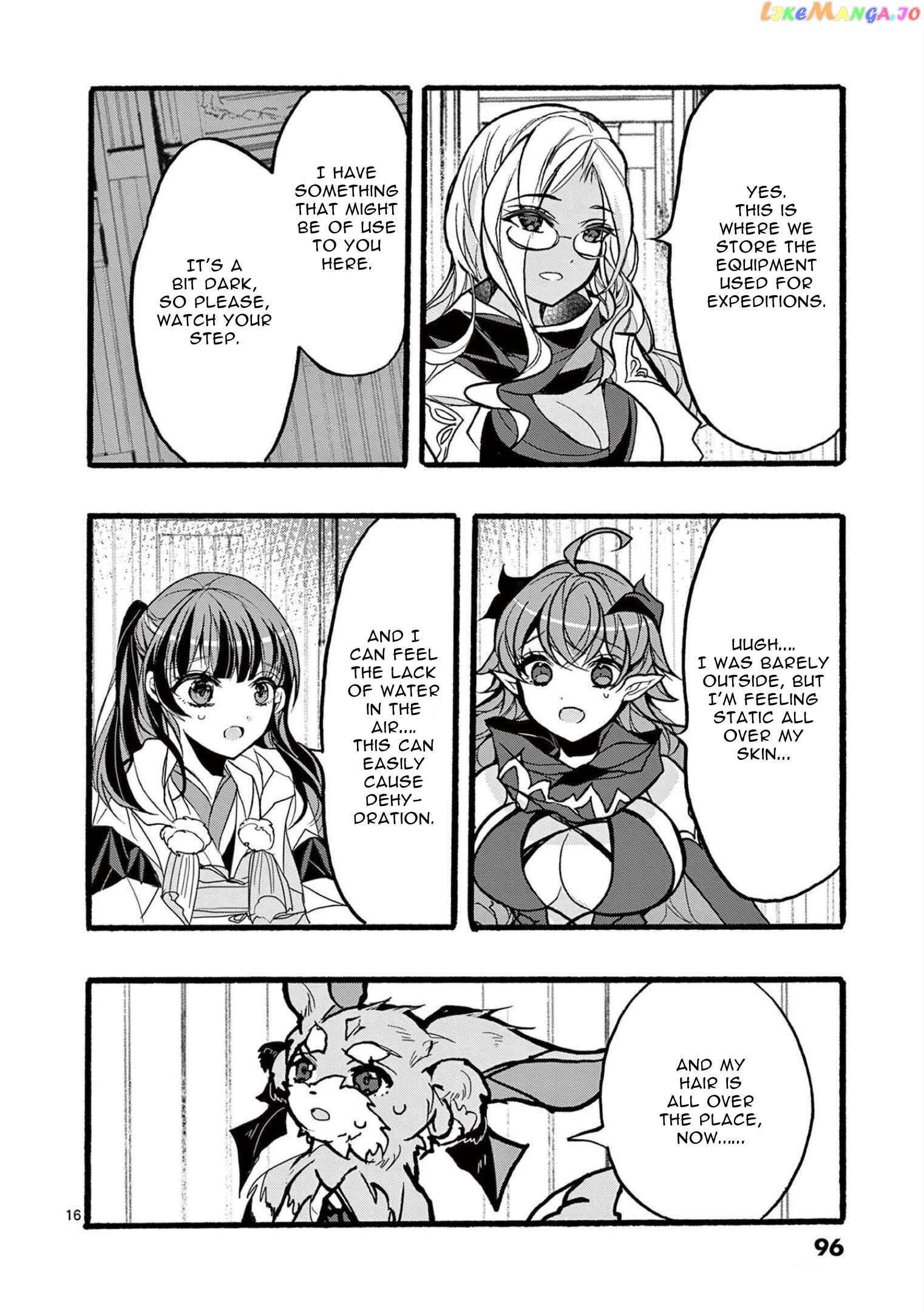 Saikyo Shoku  Kara Shokyu Shoku  Ni Nattano Ni, Naze Ka Yushatachi Kara Tayoraretemasu Chapter 35 page 16 - 