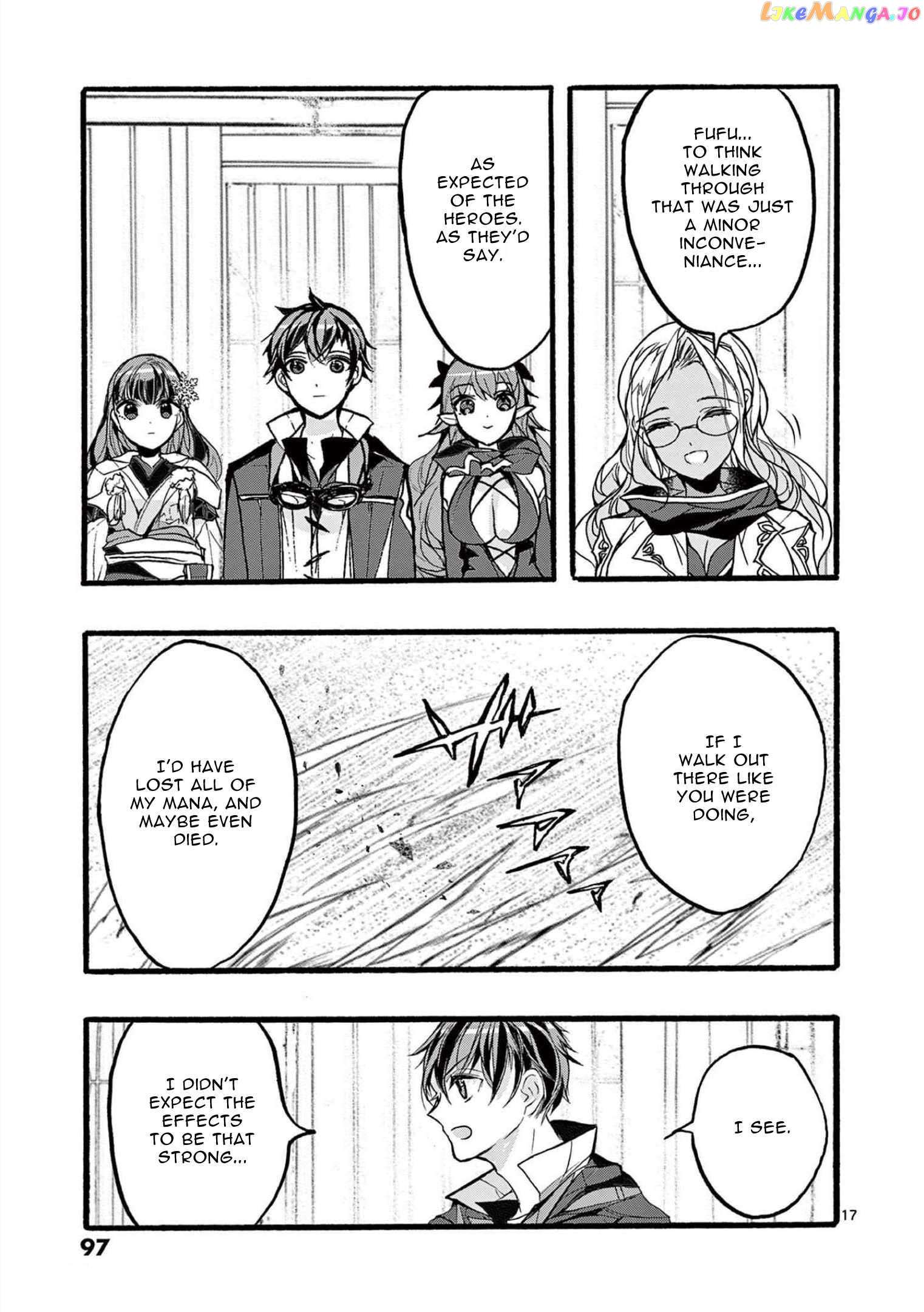 Saikyo Shoku  Kara Shokyu Shoku  Ni Nattano Ni, Naze Ka Yushatachi Kara Tayoraretemasu Chapter 35 page 17 - 