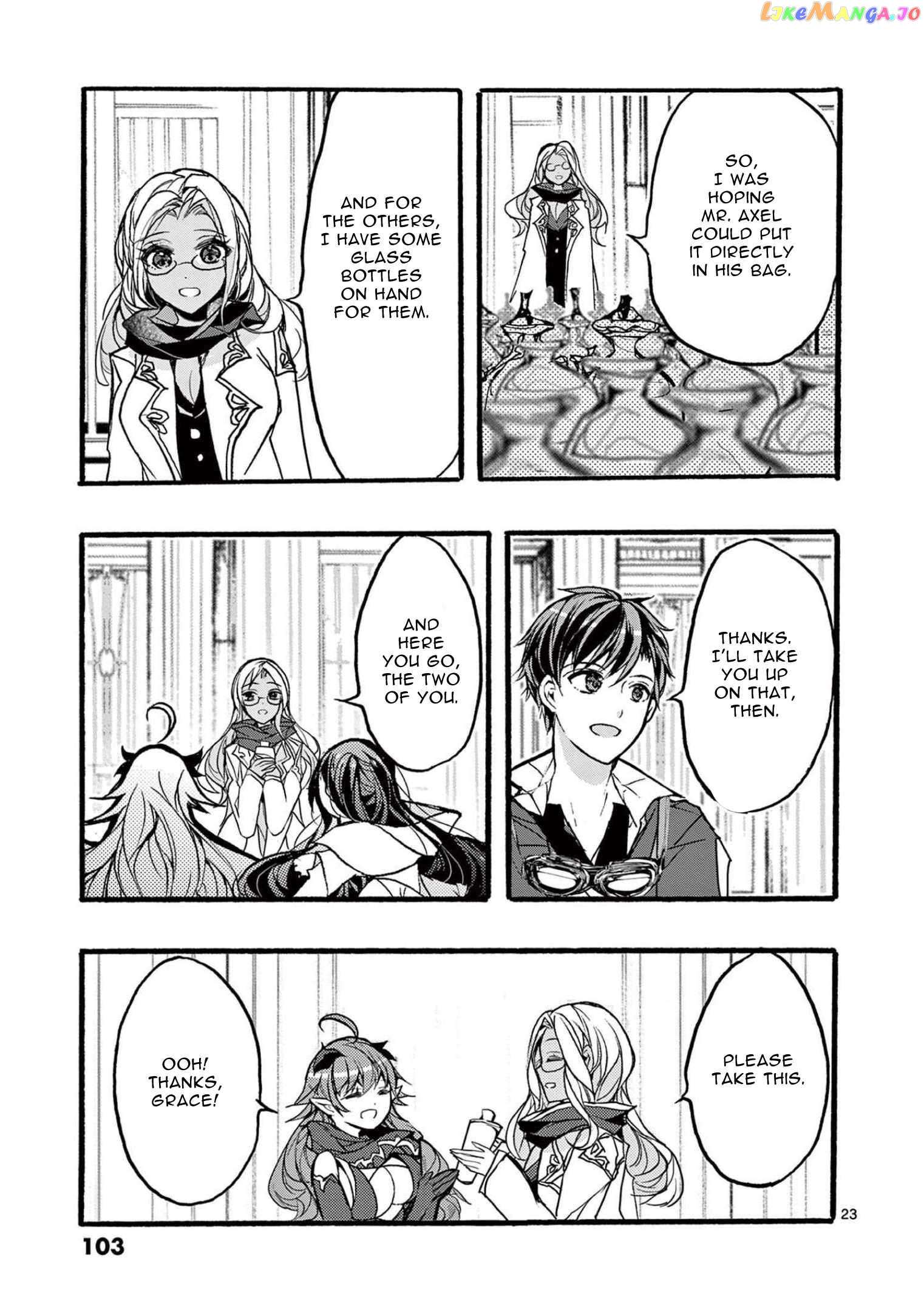 Saikyo Shoku  Kara Shokyu Shoku  Ni Nattano Ni, Naze Ka Yushatachi Kara Tayoraretemasu Chapter 35 page 23 - 