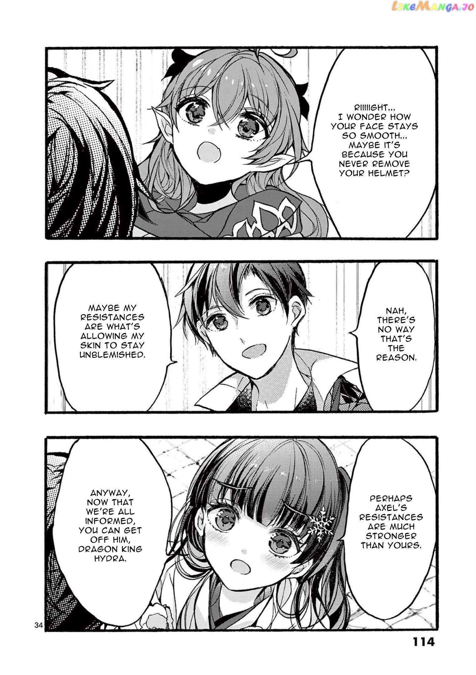 Saikyo Shoku  Kara Shokyu Shoku  Ni Nattano Ni, Naze Ka Yushatachi Kara Tayoraretemasu Chapter 35 page 34 - 