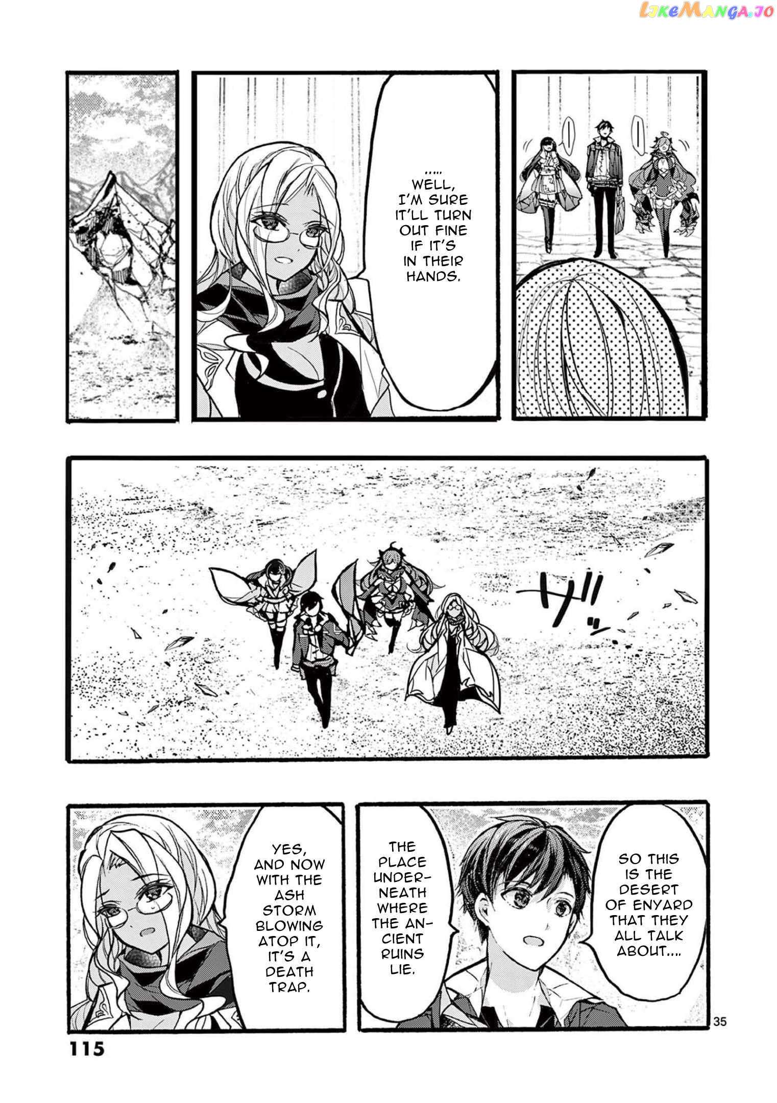 Saikyo Shoku  Kara Shokyu Shoku  Ni Nattano Ni, Naze Ka Yushatachi Kara Tayoraretemasu Chapter 35 page 35 - 