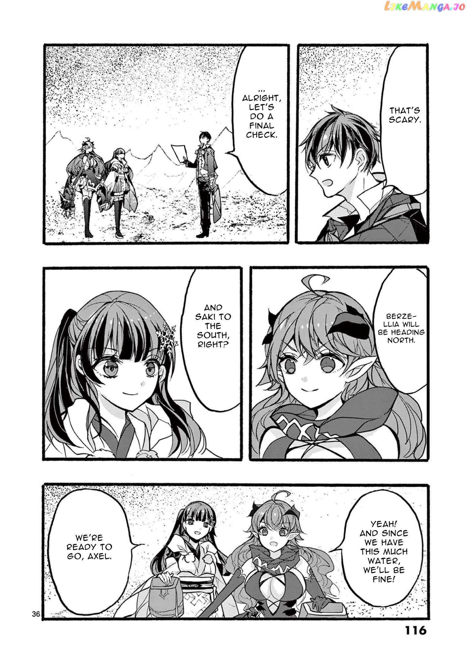 Saikyo Shoku  Kara Shokyu Shoku  Ni Nattano Ni, Naze Ka Yushatachi Kara Tayoraretemasu Chapter 35 page 36 - 