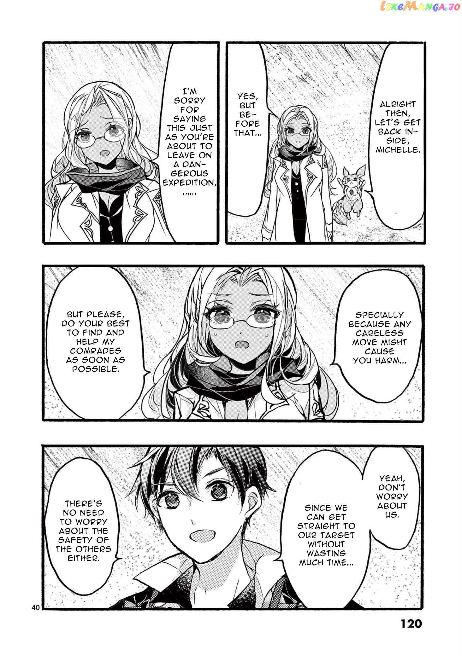 Saikyo Shoku  Kara Shokyu Shoku  Ni Nattano Ni, Naze Ka Yushatachi Kara Tayoraretemasu Chapter 35 page 40 - 