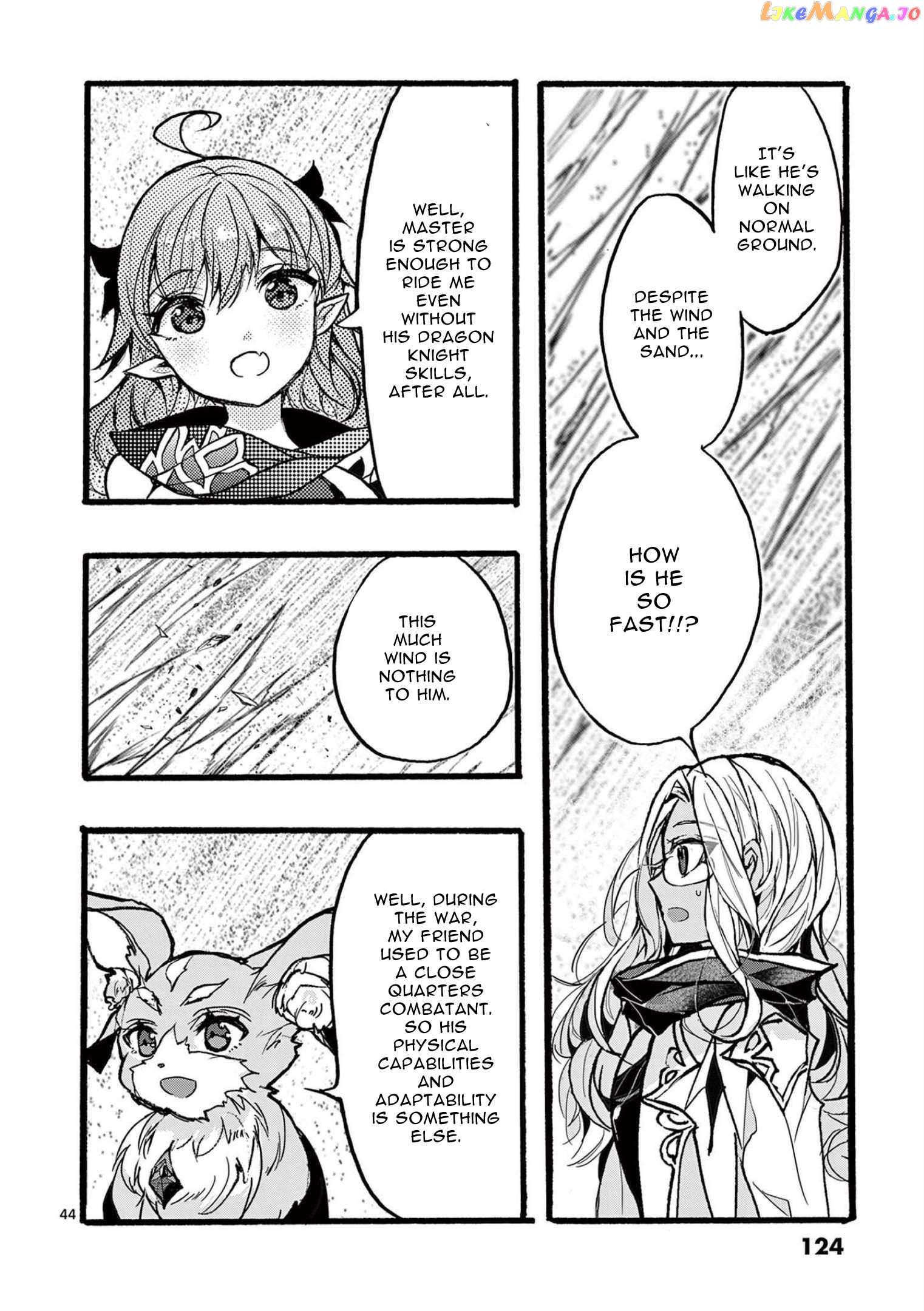 Saikyo Shoku  Kara Shokyu Shoku  Ni Nattano Ni, Naze Ka Yushatachi Kara Tayoraretemasu Chapter 35 page 44 - 