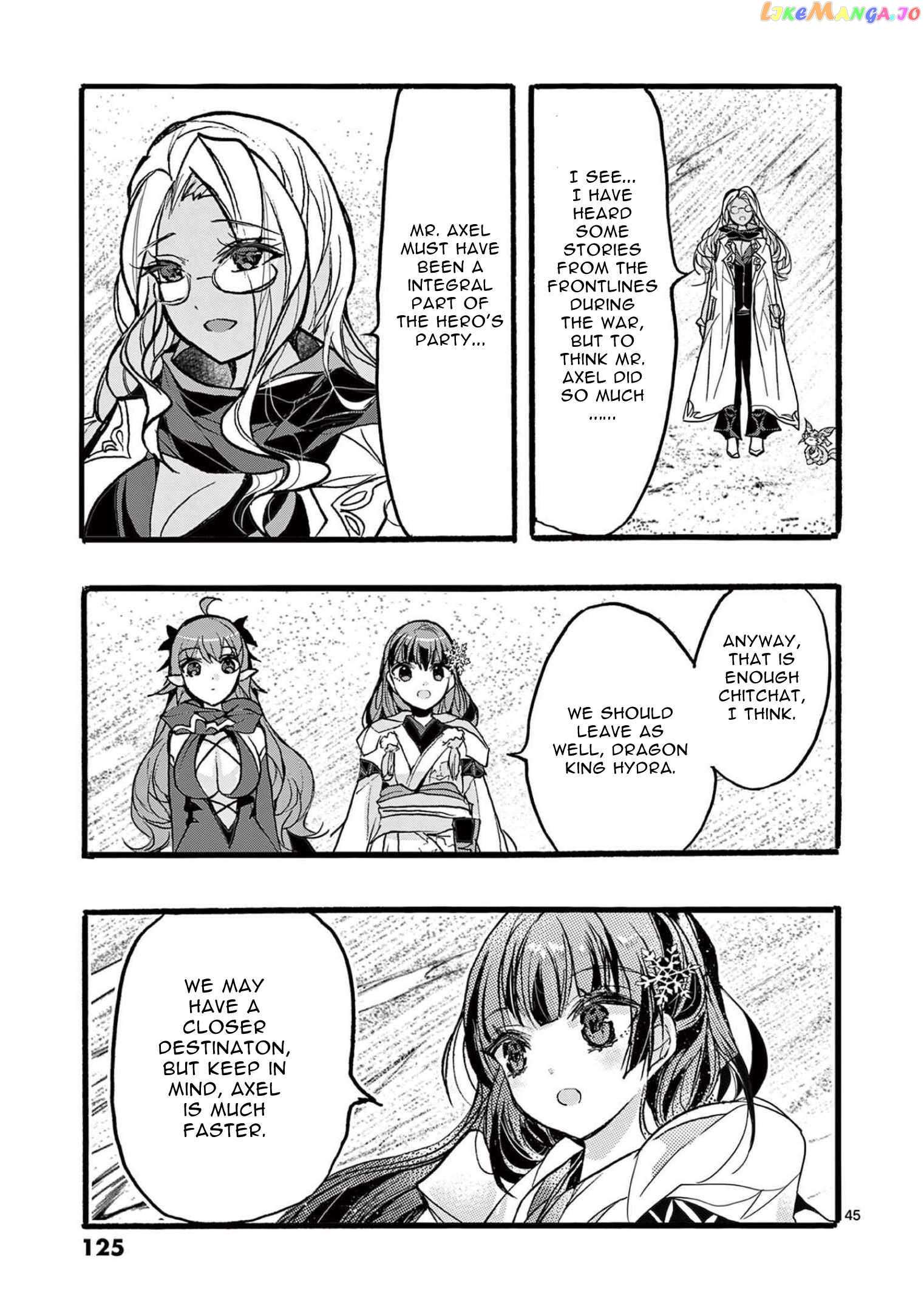 Saikyo Shoku  Kara Shokyu Shoku  Ni Nattano Ni, Naze Ka Yushatachi Kara Tayoraretemasu Chapter 35 page 45 - 