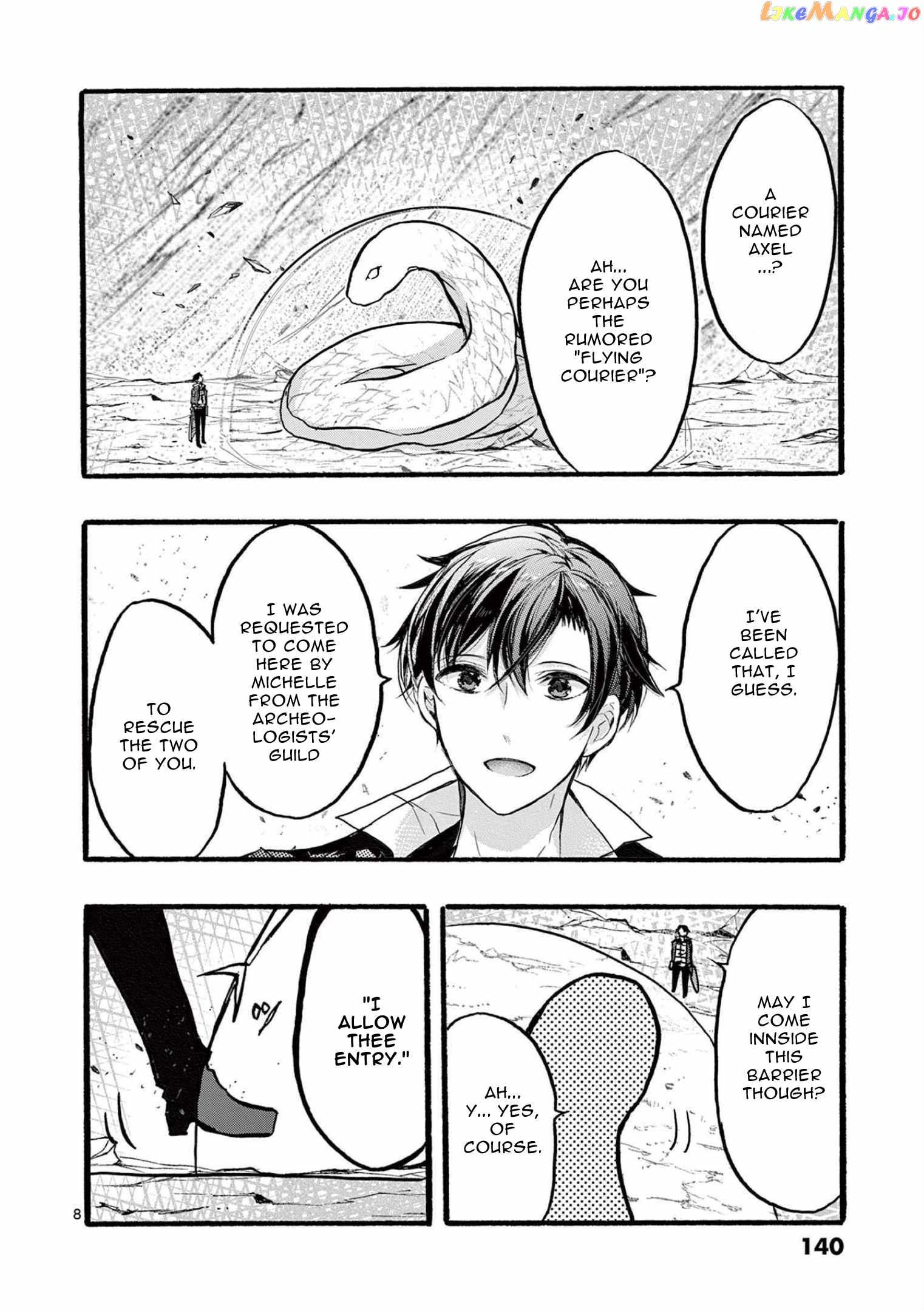Saikyo Shoku  Kara Shokyu Shoku  Ni Nattano Ni, Naze Ka Yushatachi Kara Tayoraretemasu Chapter 36 page 9 - 