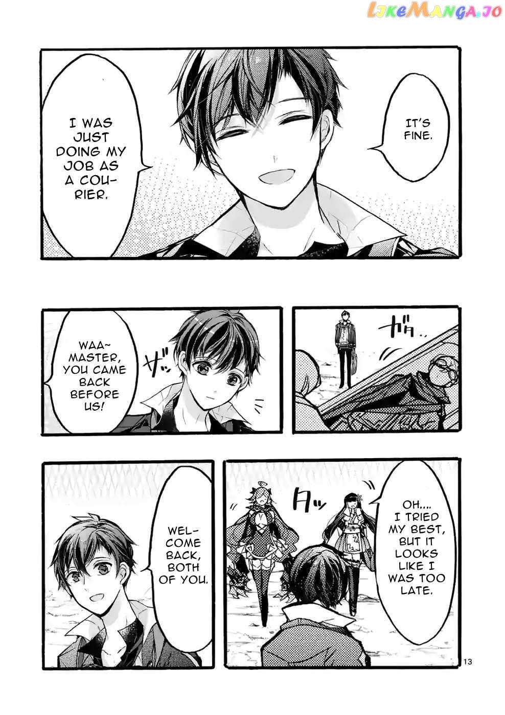 Saikyo Shoku  Kara Shokyu Shoku  Ni Nattano Ni, Naze Ka Yushatachi Kara Tayoraretemasu Chapter 37 page 13 - 