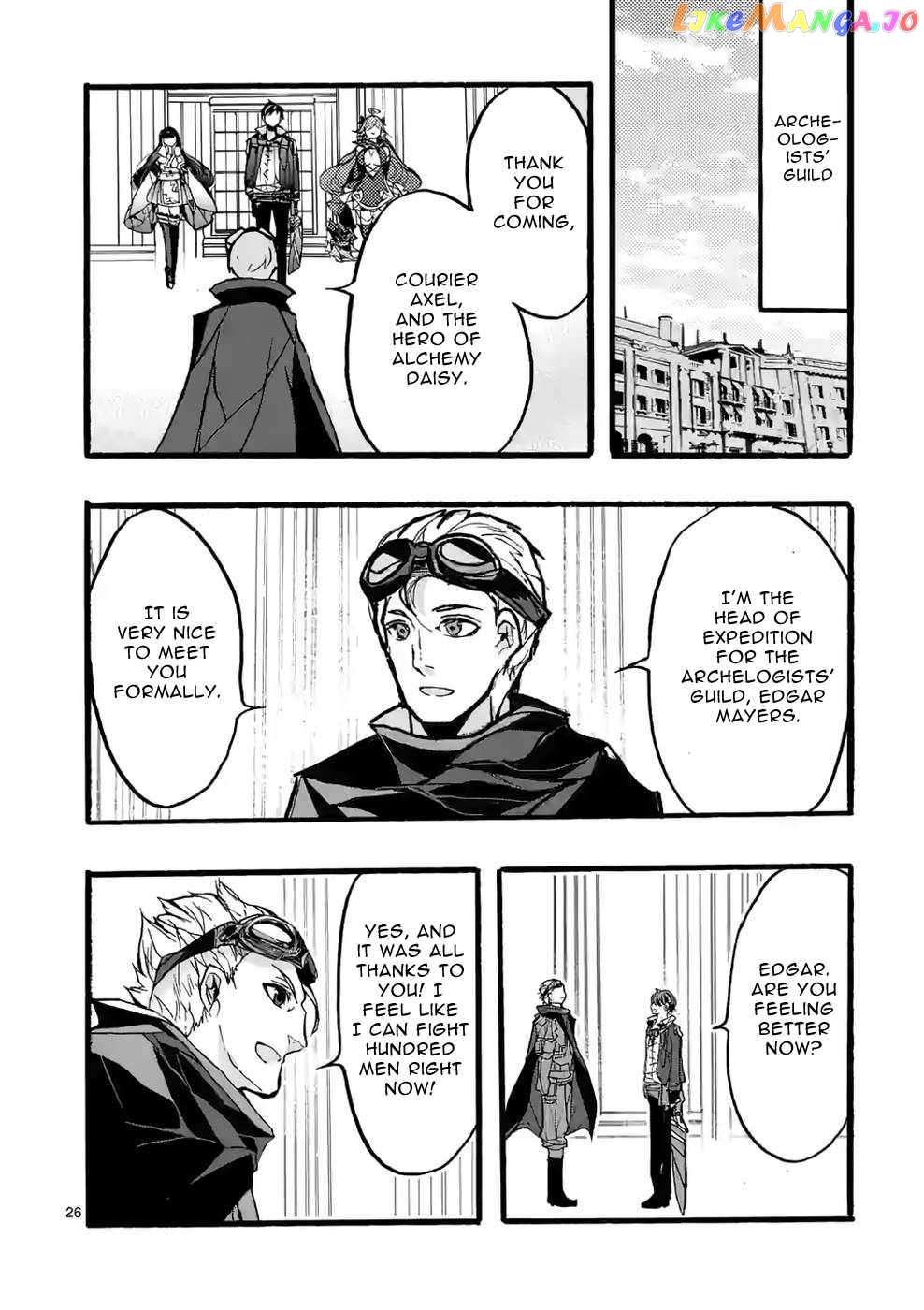 Saikyo Shoku  Kara Shokyu Shoku  Ni Nattano Ni, Naze Ka Yushatachi Kara Tayoraretemasu Chapter 37 page 26 - 