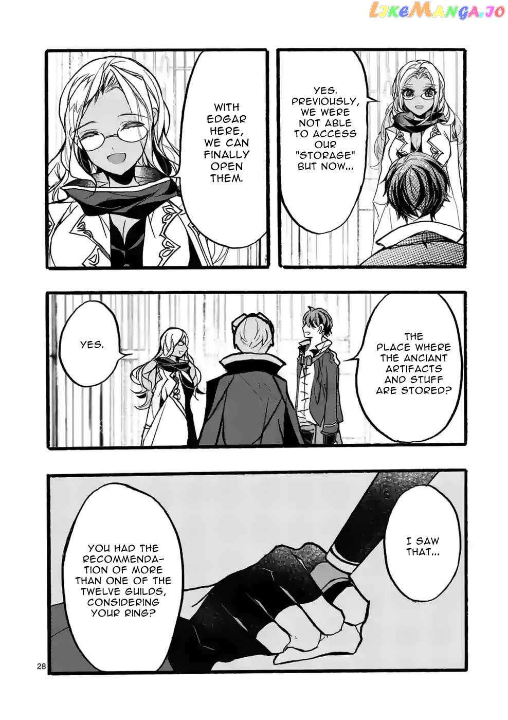 Saikyo Shoku  Kara Shokyu Shoku  Ni Nattano Ni, Naze Ka Yushatachi Kara Tayoraretemasu Chapter 37 page 27 - 