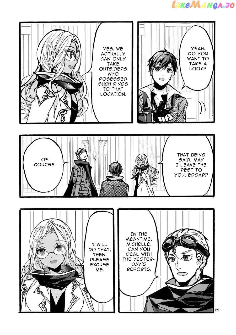Saikyo Shoku  Kara Shokyu Shoku  Ni Nattano Ni, Naze Ka Yushatachi Kara Tayoraretemasu Chapter 37 page 28 - 