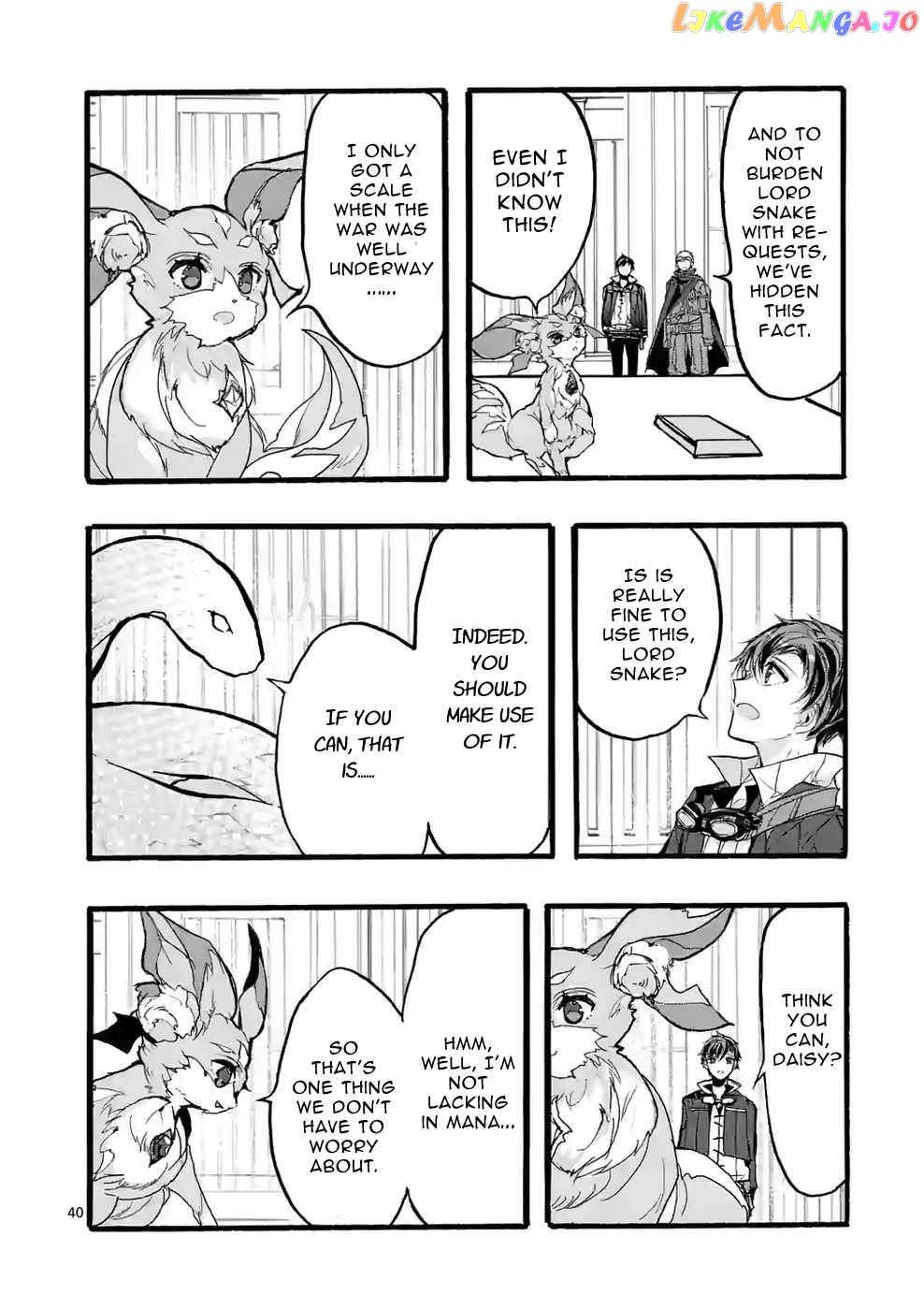 Saikyo Shoku  Kara Shokyu Shoku  Ni Nattano Ni, Naze Ka Yushatachi Kara Tayoraretemasu Chapter 37 page 39 - 