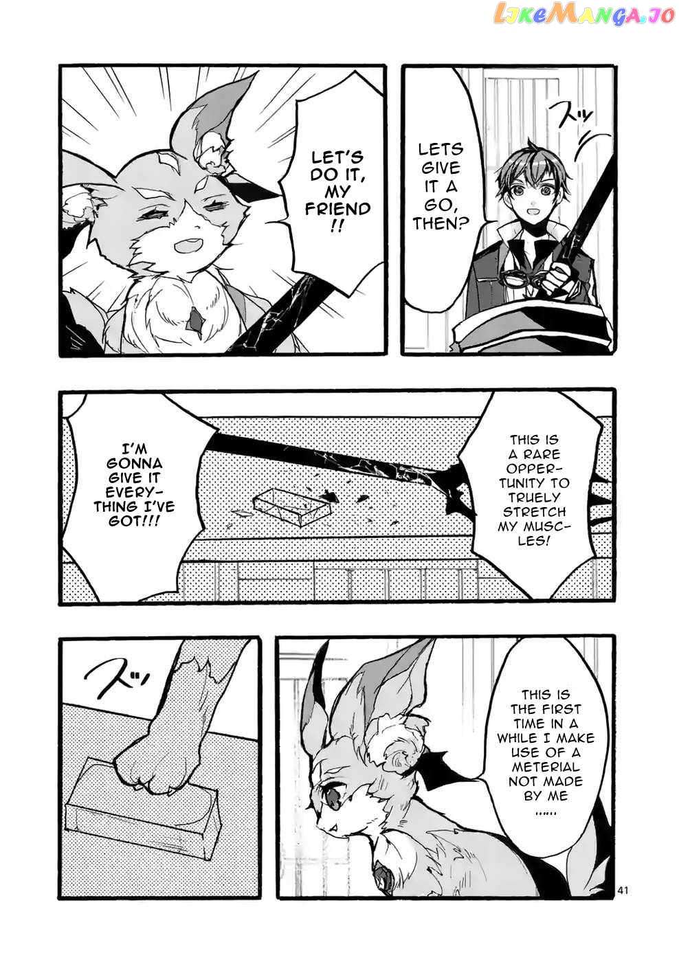 Saikyo Shoku  Kara Shokyu Shoku  Ni Nattano Ni, Naze Ka Yushatachi Kara Tayoraretemasu Chapter 37 page 40 - 