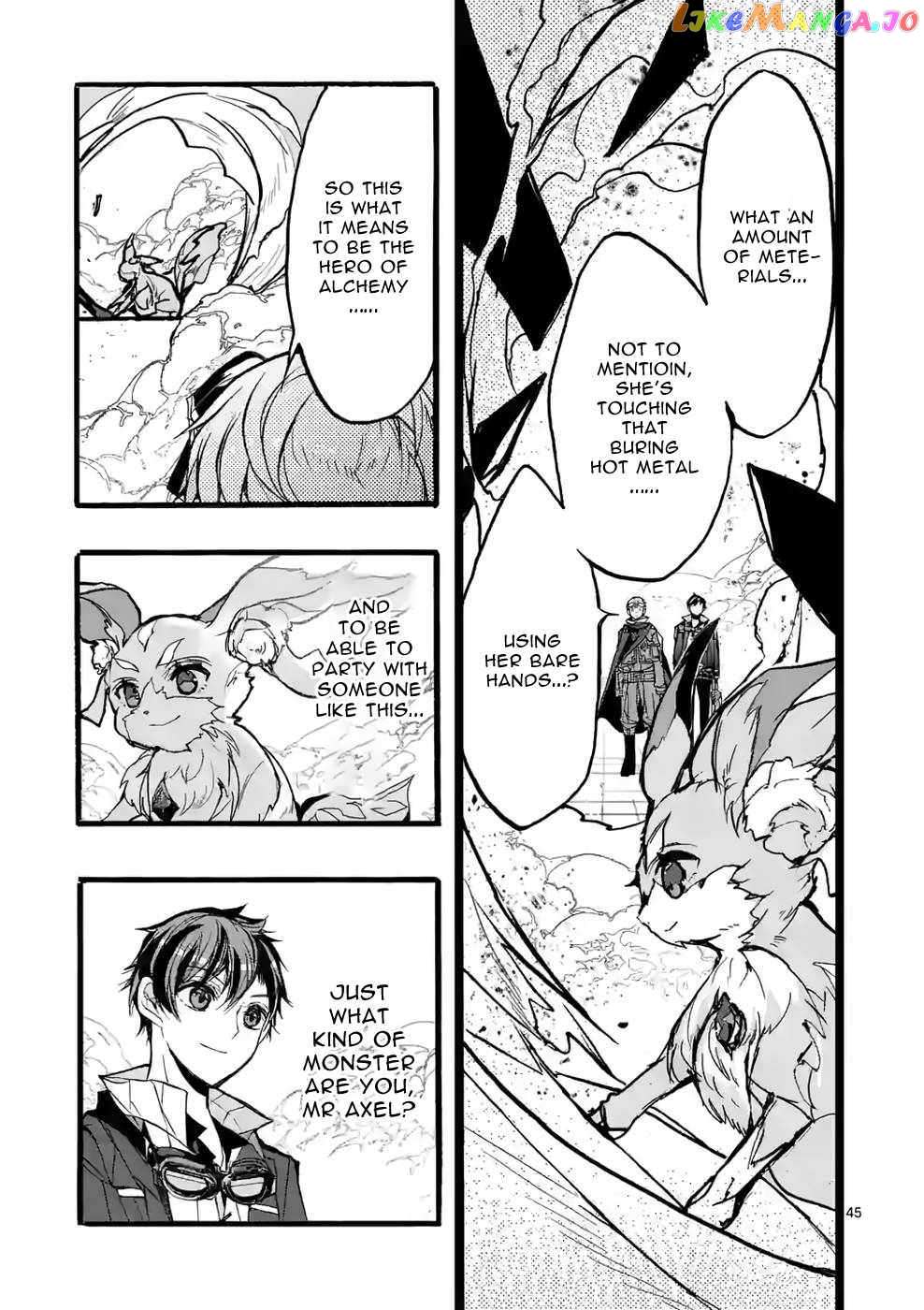 Saikyo Shoku  Kara Shokyu Shoku  Ni Nattano Ni, Naze Ka Yushatachi Kara Tayoraretemasu Chapter 37 page 44 - 