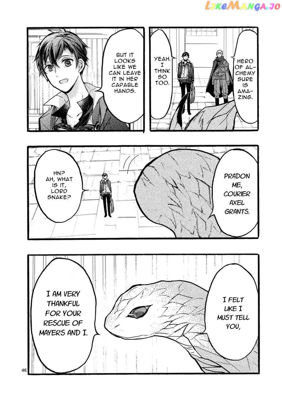 Saikyo Shoku  Kara Shokyu Shoku  Ni Nattano Ni, Naze Ka Yushatachi Kara Tayoraretemasu Chapter 37 page 45 - 
