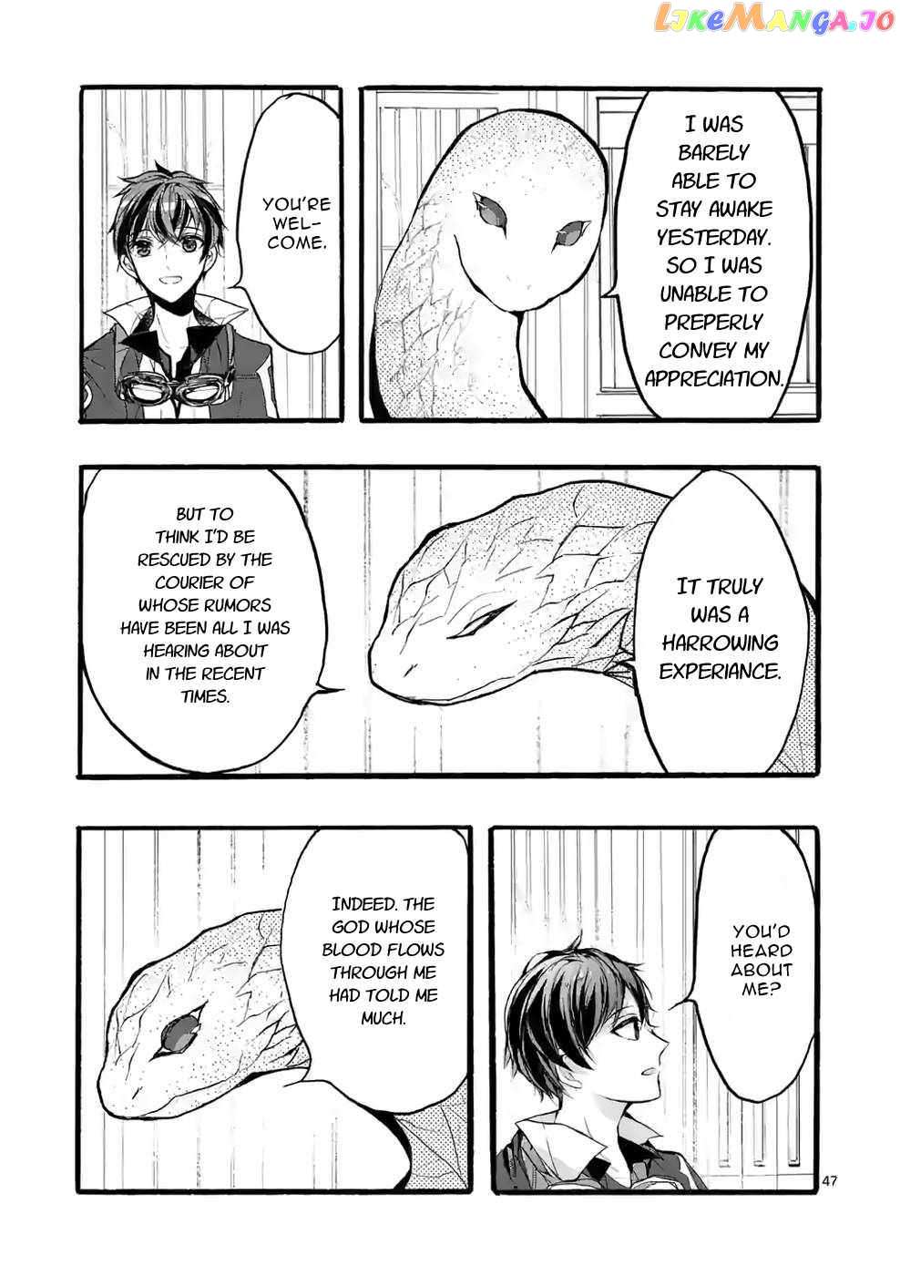 Saikyo Shoku  Kara Shokyu Shoku  Ni Nattano Ni, Naze Ka Yushatachi Kara Tayoraretemasu Chapter 37 page 46 - 