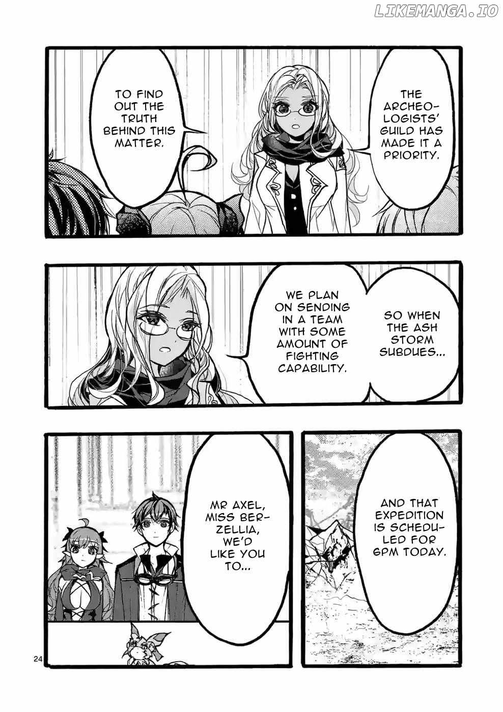 Saikyo Shoku  Kara Shokyu Shoku  Ni Nattano Ni, Naze Ka Yushatachi Kara Tayoraretemasu Chapter 38 page 25 - 