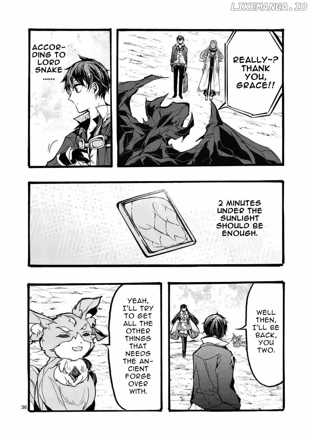 Saikyo Shoku  Kara Shokyu Shoku  Ni Nattano Ni, Naze Ka Yushatachi Kara Tayoraretemasu Chapter 38 page 37 - 