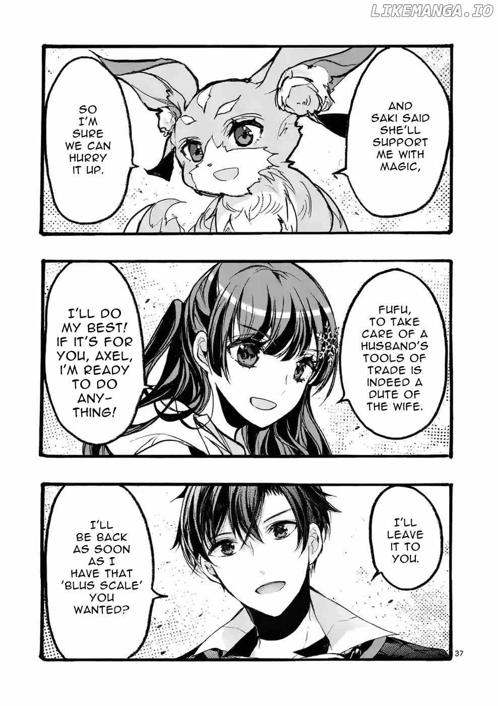Saikyo Shoku  Kara Shokyu Shoku  Ni Nattano Ni, Naze Ka Yushatachi Kara Tayoraretemasu Chapter 38 page 38 - 
