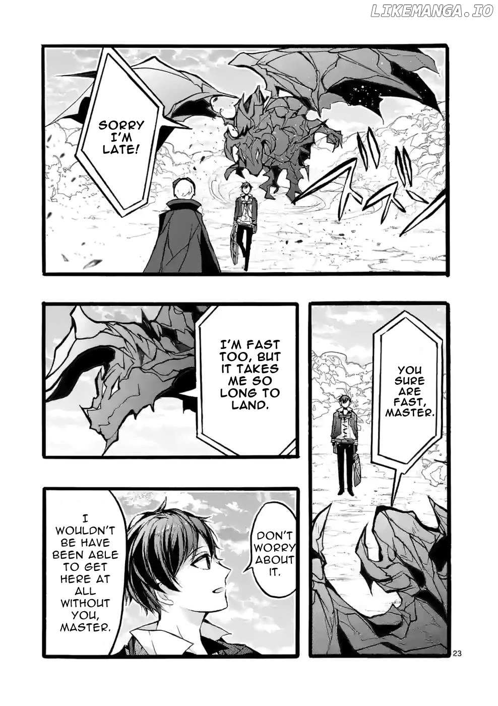 Saikyo Shoku  Kara Shokyu Shoku  Ni Nattano Ni, Naze Ka Yushatachi Kara Tayoraretemasu Chapter 39 page 23 - 
