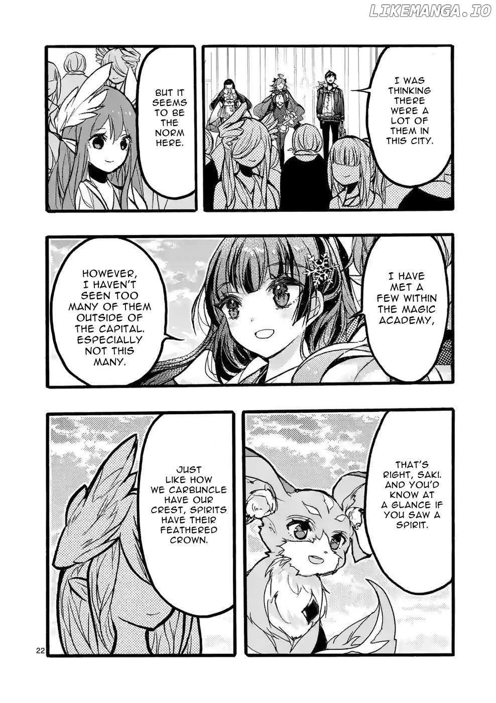 Saikyo Shoku  Kara Shokyu Shoku  Ni Nattano Ni, Naze Ka Yushatachi Kara Tayoraretemasu Chapter 41 page 23 - 