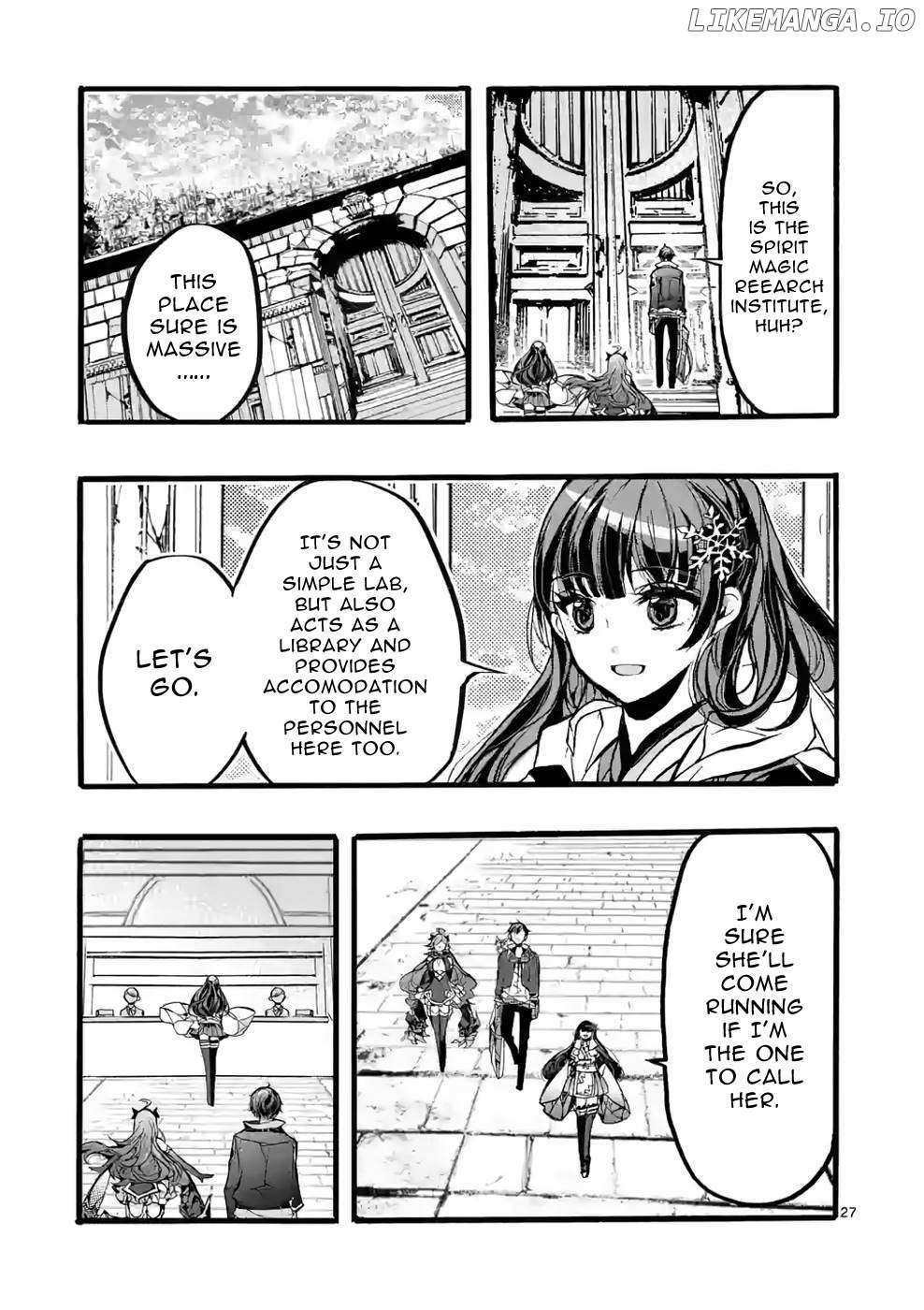 Saikyo Shoku  Kara Shokyu Shoku  Ni Nattano Ni, Naze Ka Yushatachi Kara Tayoraretemasu Chapter 41 page 28 - 