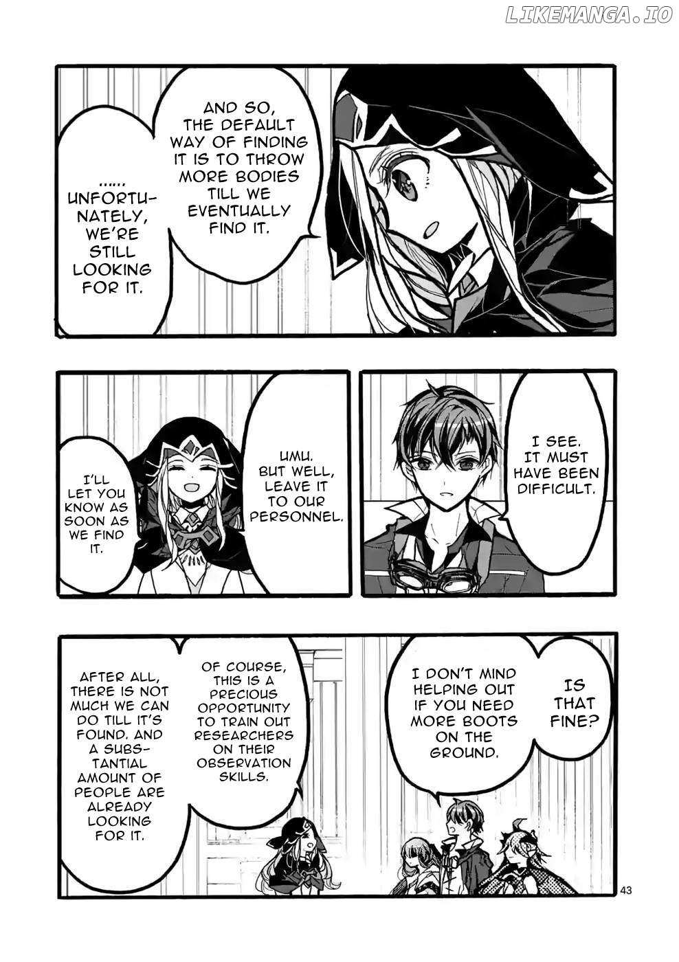 Saikyo Shoku  Kara Shokyu Shoku  Ni Nattano Ni, Naze Ka Yushatachi Kara Tayoraretemasu Chapter 41 page 44 - 