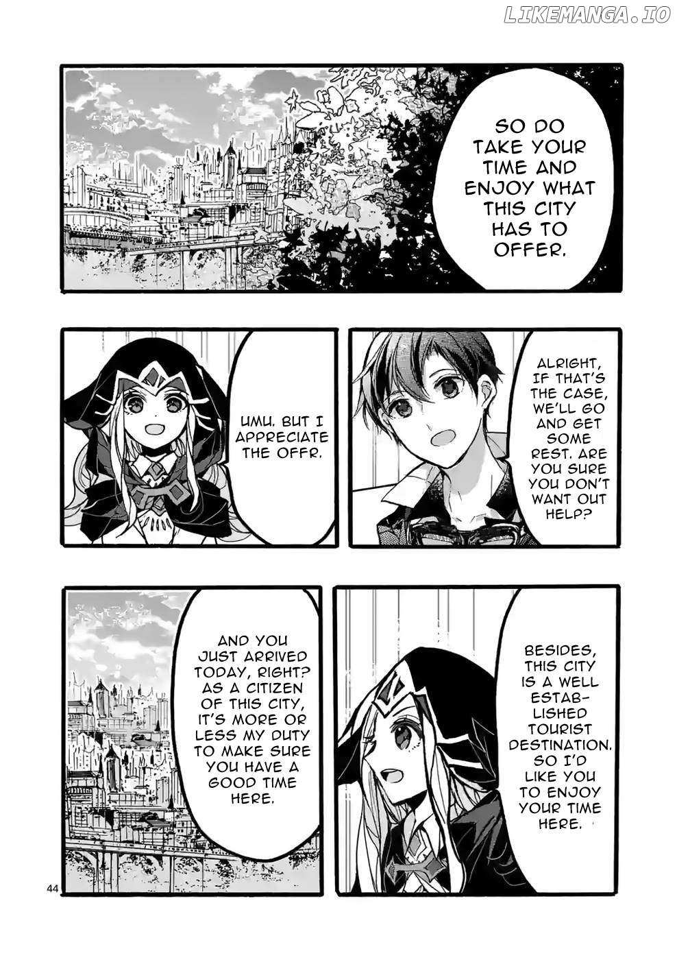 Saikyo Shoku  Kara Shokyu Shoku  Ni Nattano Ni, Naze Ka Yushatachi Kara Tayoraretemasu Chapter 41 page 45 - 