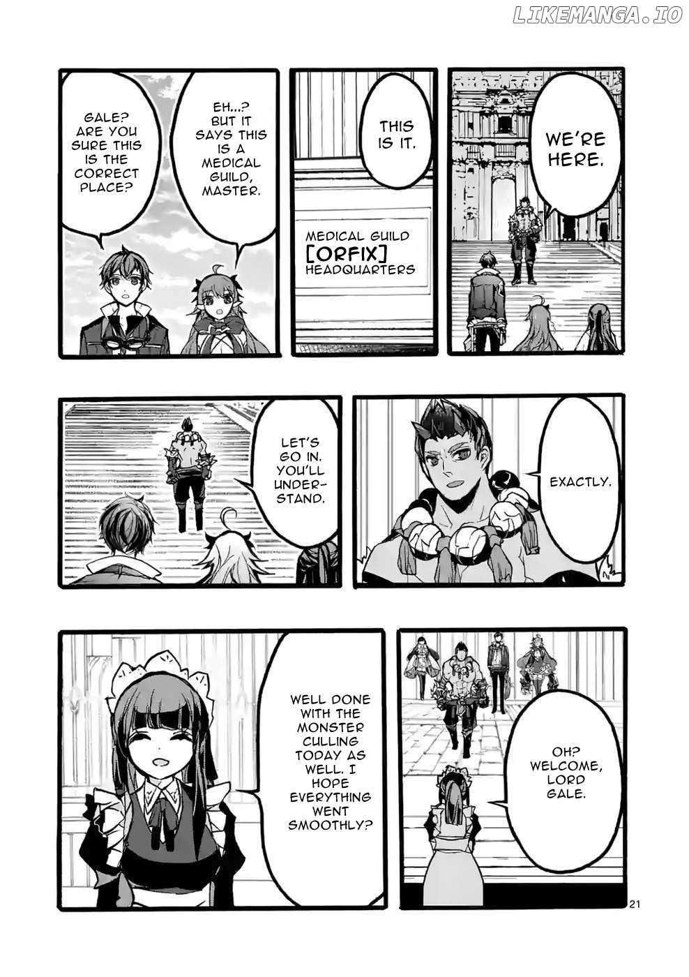 Saikyo Shoku  Kara Shokyu Shoku  Ni Nattano Ni, Naze Ka Yushatachi Kara Tayoraretemasu Chapter 42 page 21 - 
