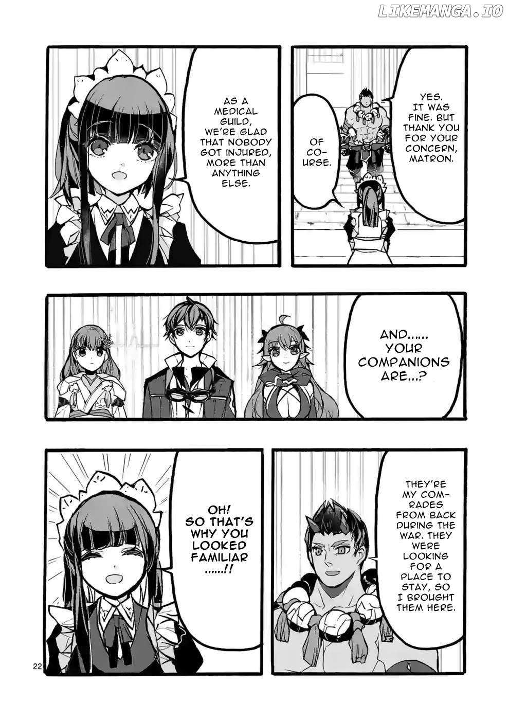 Saikyo Shoku  Kara Shokyu Shoku  Ni Nattano Ni, Naze Ka Yushatachi Kara Tayoraretemasu Chapter 42 page 22 - 