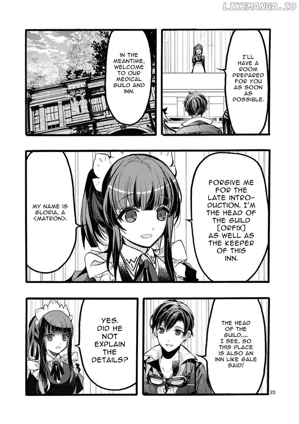 Saikyo Shoku  Kara Shokyu Shoku  Ni Nattano Ni, Naze Ka Yushatachi Kara Tayoraretemasu Chapter 42 page 23 - 