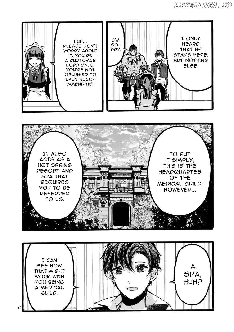Saikyo Shoku  Kara Shokyu Shoku  Ni Nattano Ni, Naze Ka Yushatachi Kara Tayoraretemasu Chapter 42 page 24 - 