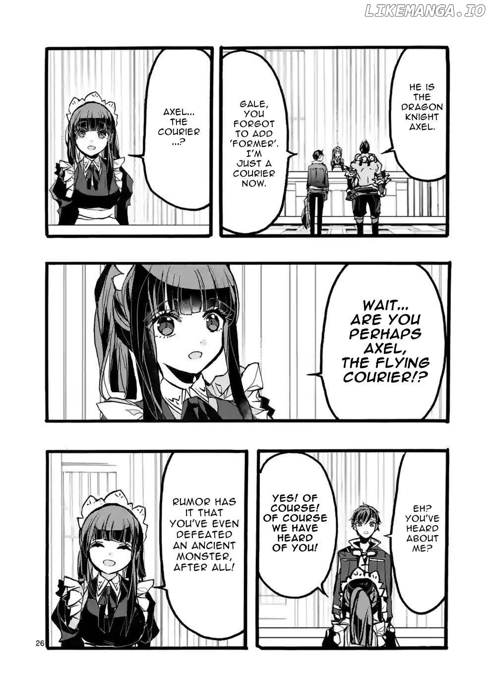 Saikyo Shoku  Kara Shokyu Shoku  Ni Nattano Ni, Naze Ka Yushatachi Kara Tayoraretemasu Chapter 42 page 26 - 