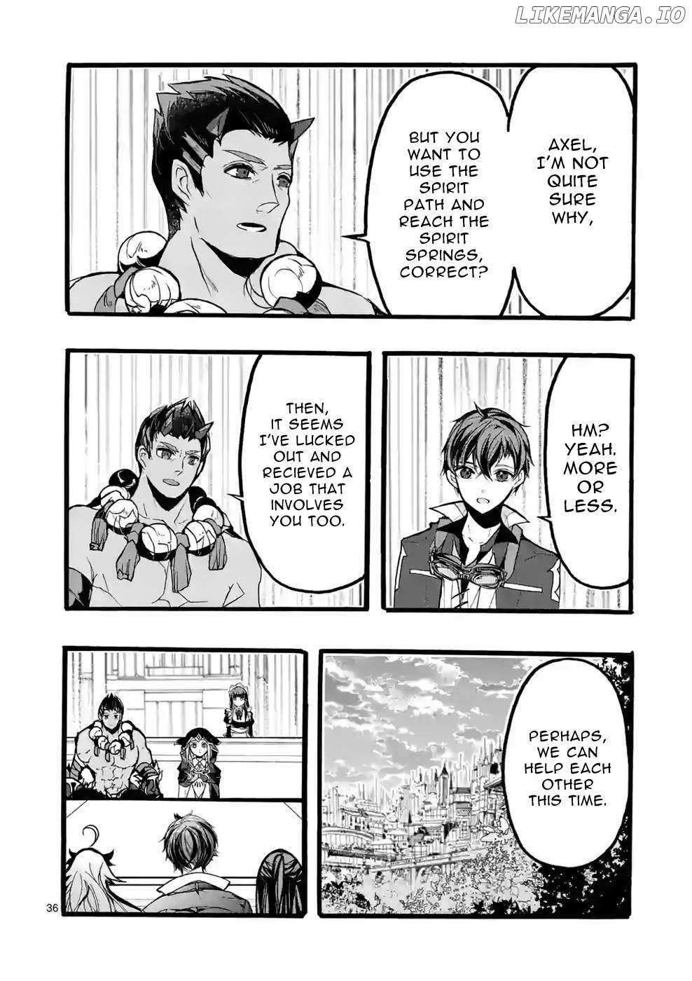 Saikyo Shoku  Kara Shokyu Shoku  Ni Nattano Ni, Naze Ka Yushatachi Kara Tayoraretemasu Chapter 42 page 34 - 