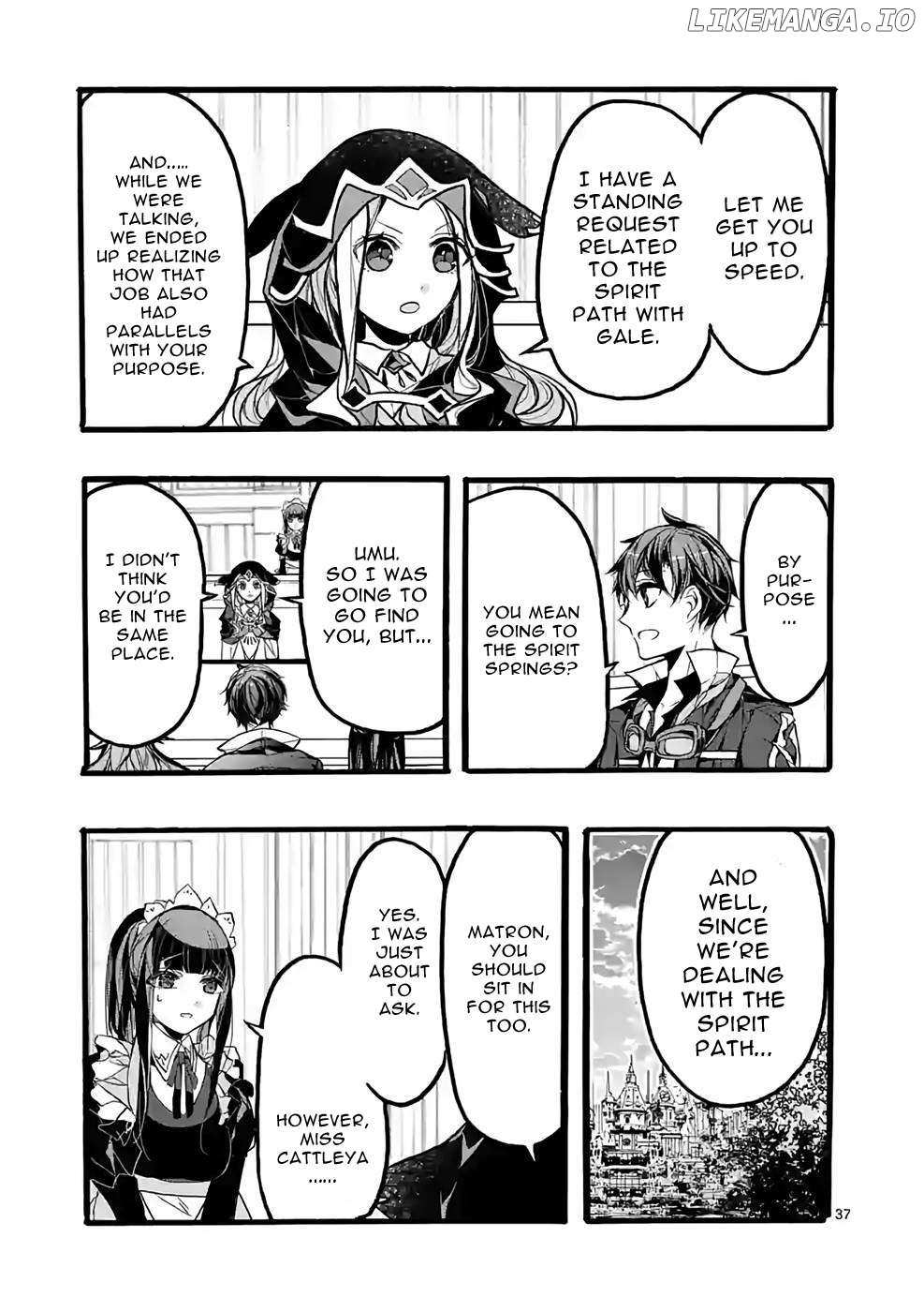 Saikyo Shoku  Kara Shokyu Shoku  Ni Nattano Ni, Naze Ka Yushatachi Kara Tayoraretemasu Chapter 42 page 35 - 