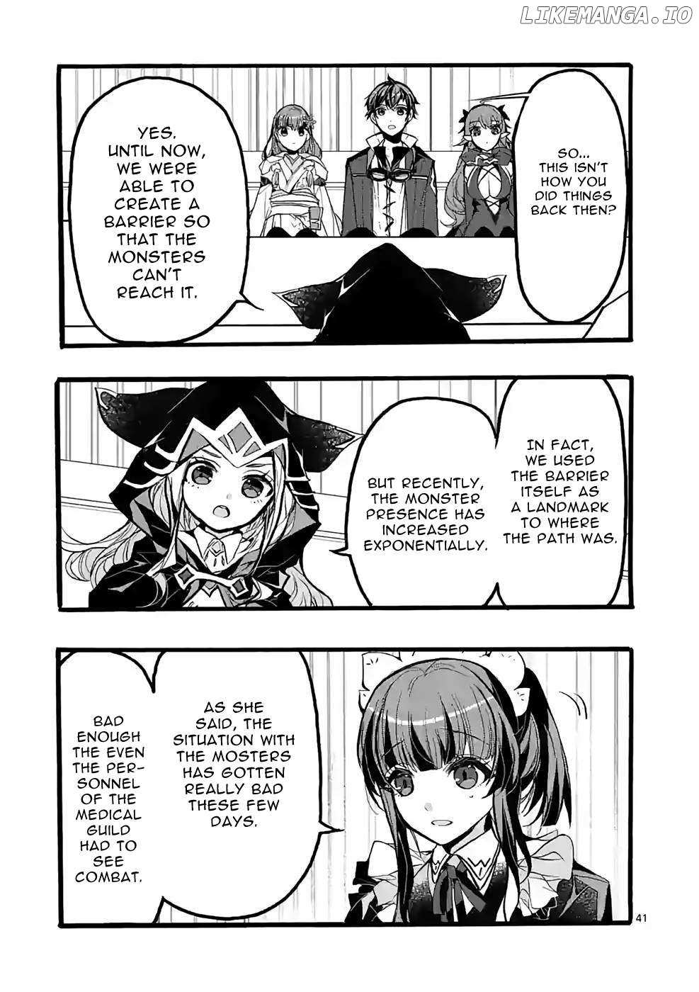 Saikyo Shoku  Kara Shokyu Shoku  Ni Nattano Ni, Naze Ka Yushatachi Kara Tayoraretemasu Chapter 42 page 39 - 