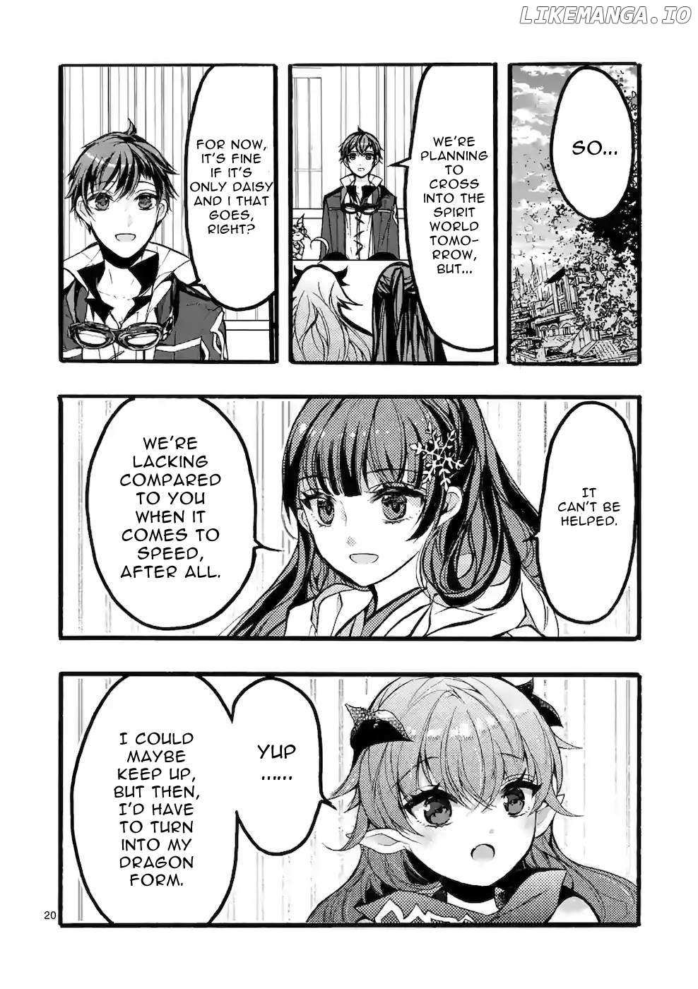 Saikyo Shoku  Kara Shokyu Shoku  Ni Nattano Ni, Naze Ka Yushatachi Kara Tayoraretemasu Chapter 43 page 21 - 