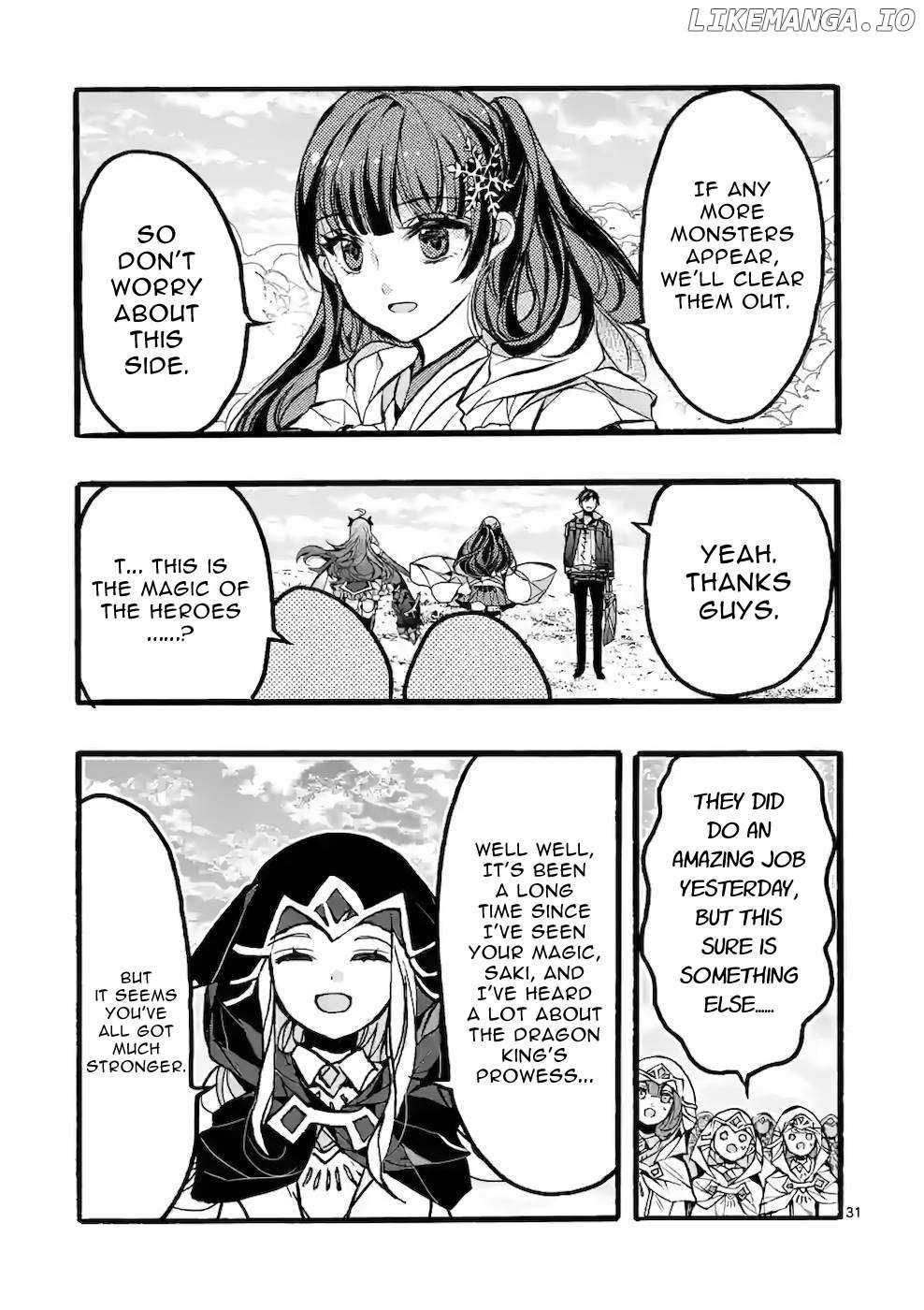 Saikyo Shoku  Kara Shokyu Shoku  Ni Nattano Ni, Naze Ka Yushatachi Kara Tayoraretemasu Chapter 43 page 32 - 