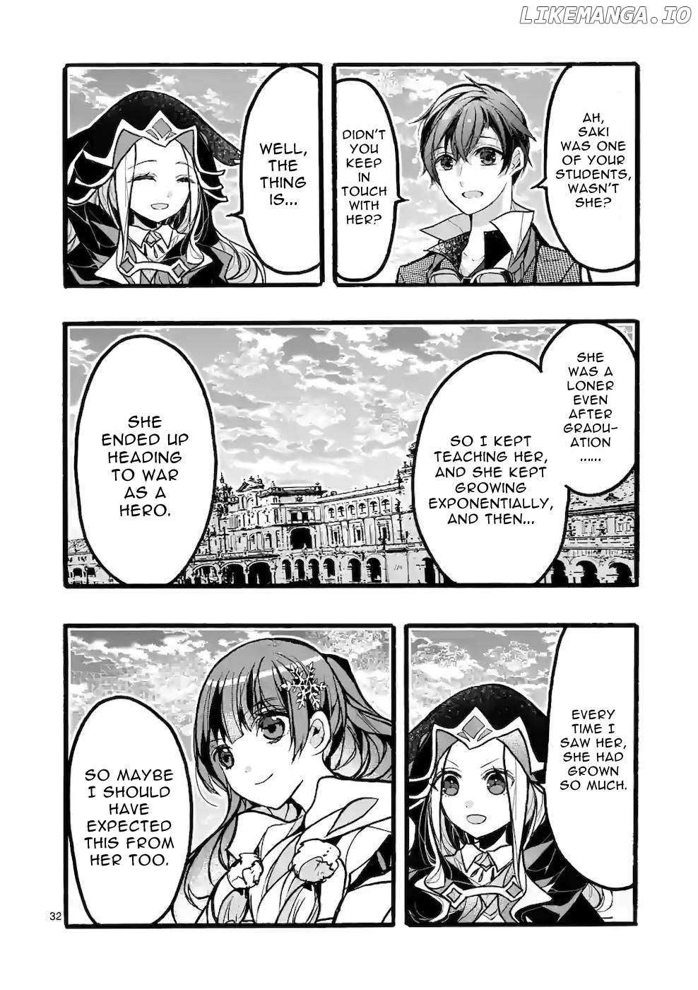 Saikyo Shoku  Kara Shokyu Shoku  Ni Nattano Ni, Naze Ka Yushatachi Kara Tayoraretemasu Chapter 43 page 33 - 