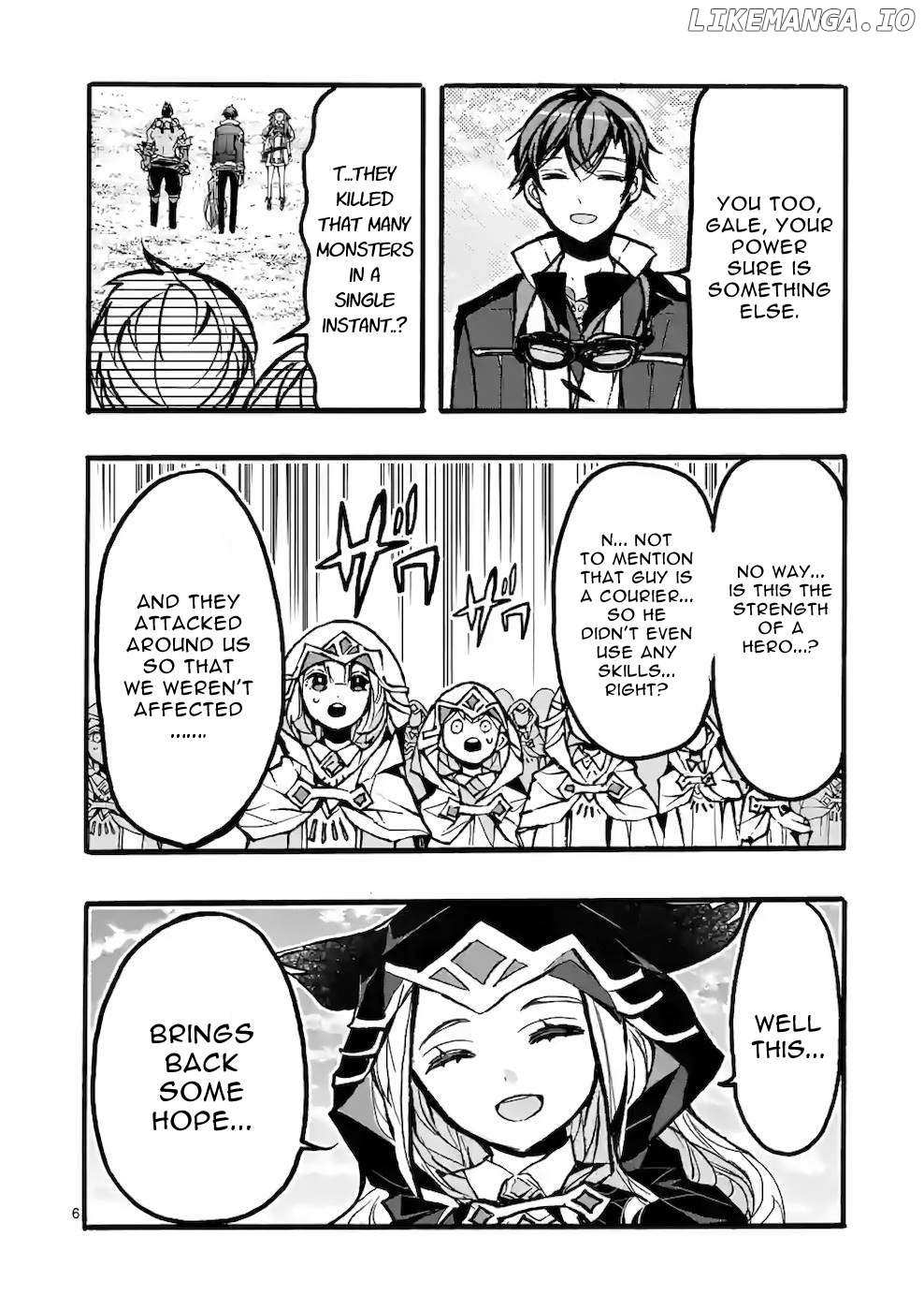 Saikyo Shoku  Kara Shokyu Shoku  Ni Nattano Ni, Naze Ka Yushatachi Kara Tayoraretemasu Chapter 43 page 7 - 