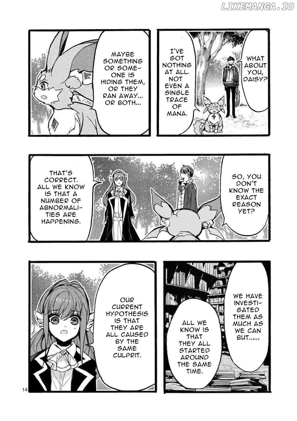 Saikyo Shoku  Kara Shokyu Shoku  Ni Nattano Ni, Naze Ka Yushatachi Kara Tayoraretemasu Chapter 44 page 14 - 