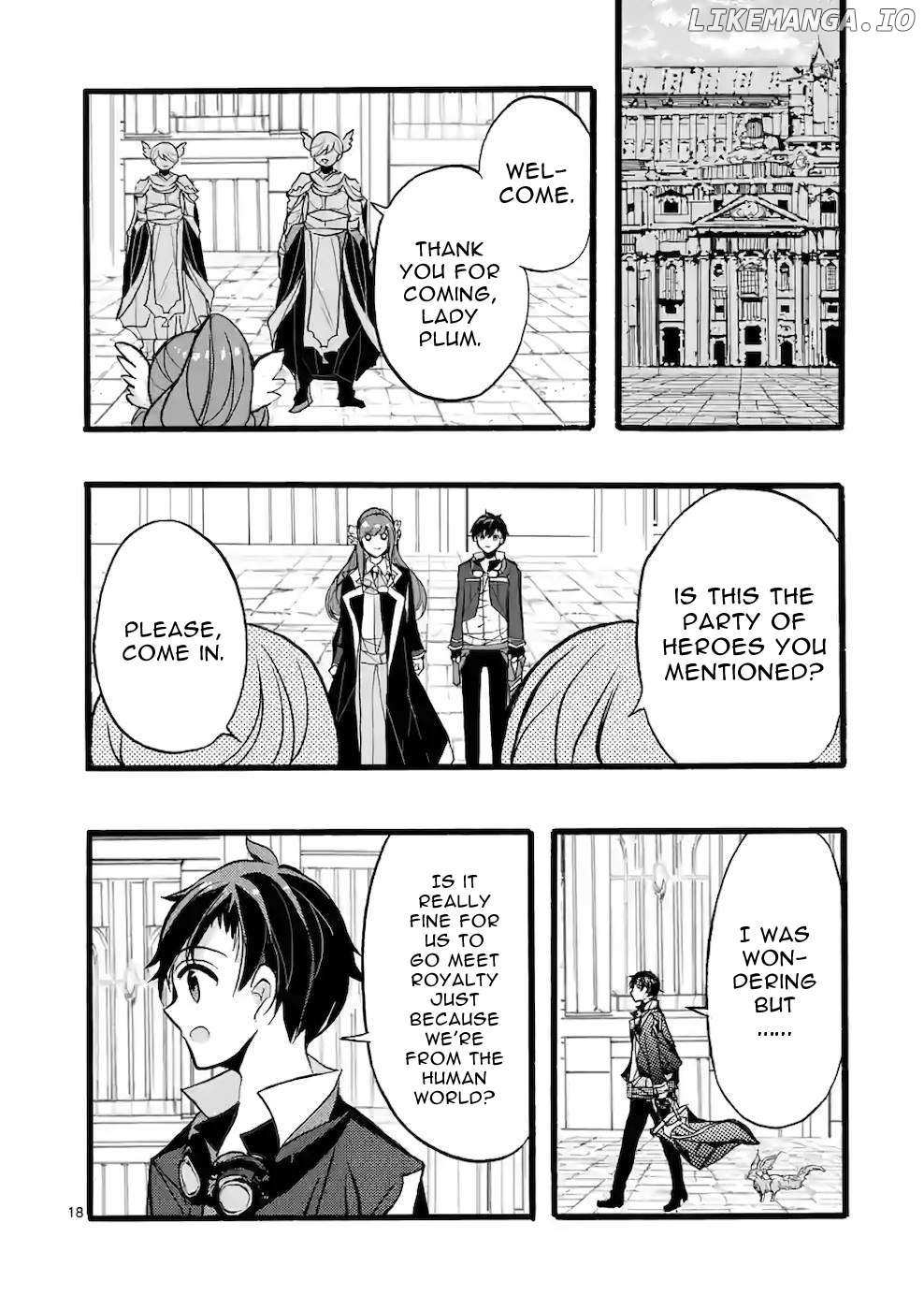 Saikyo Shoku  Kara Shokyu Shoku  Ni Nattano Ni, Naze Ka Yushatachi Kara Tayoraretemasu Chapter 44 page 18 - 