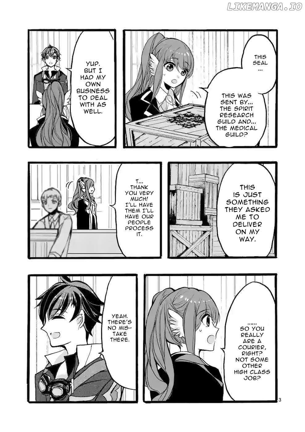 Saikyo Shoku  Kara Shokyu Shoku  Ni Nattano Ni, Naze Ka Yushatachi Kara Tayoraretemasu Chapter 44 page 3 - 
