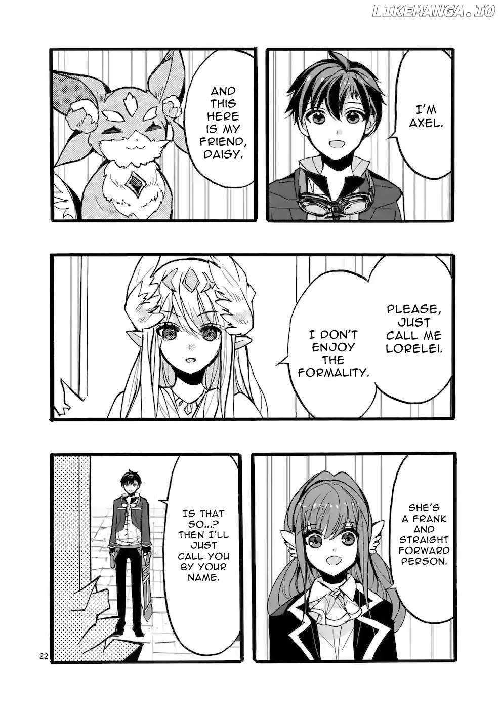 Saikyo Shoku  Kara Shokyu Shoku  Ni Nattano Ni, Naze Ka Yushatachi Kara Tayoraretemasu Chapter 44 page 22 - 