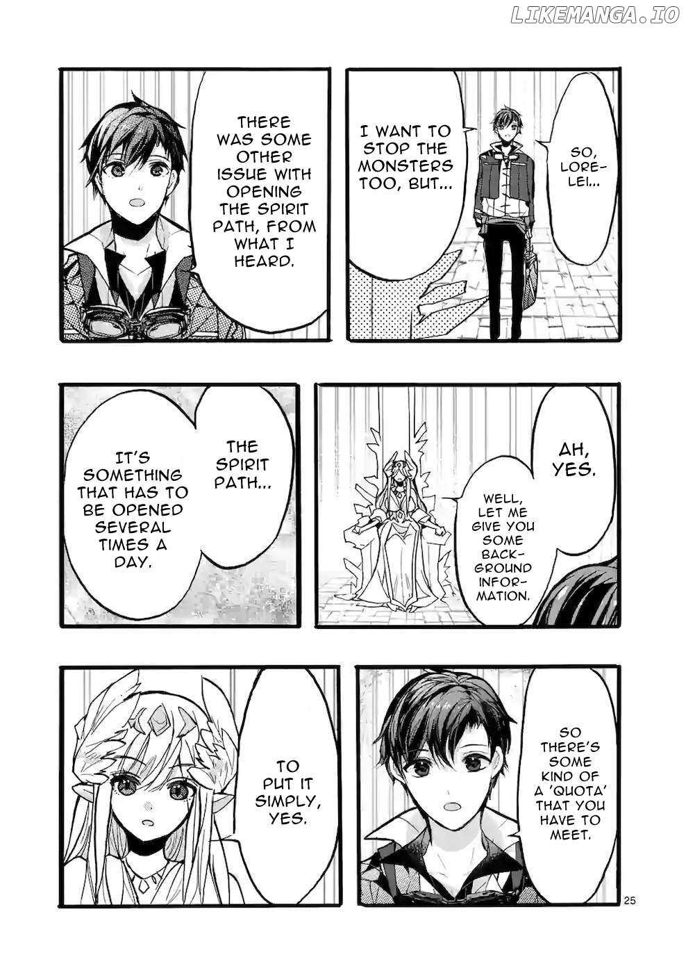 Saikyo Shoku  Kara Shokyu Shoku  Ni Nattano Ni, Naze Ka Yushatachi Kara Tayoraretemasu Chapter 44 page 25 - 