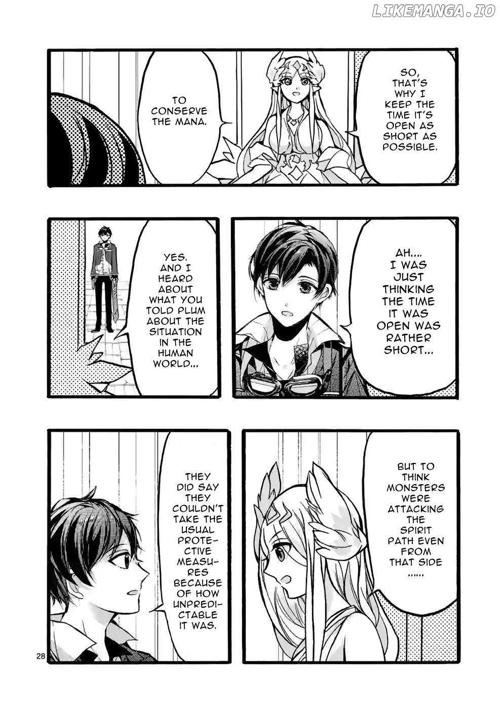 Saikyo Shoku  Kara Shokyu Shoku  Ni Nattano Ni, Naze Ka Yushatachi Kara Tayoraretemasu Chapter 44 page 28 - 