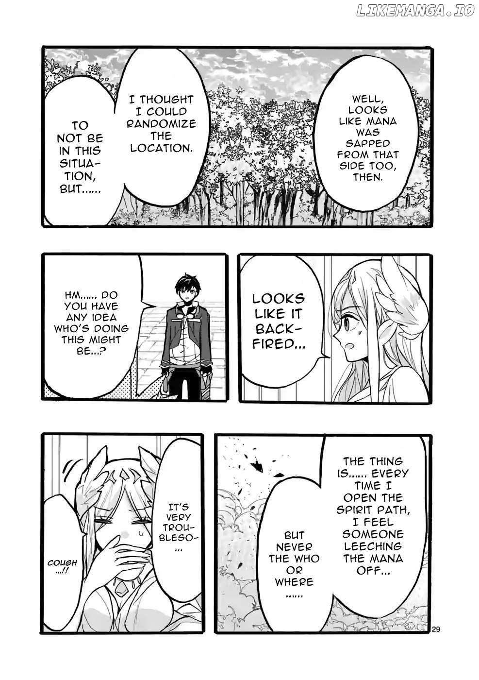 Saikyo Shoku  Kara Shokyu Shoku  Ni Nattano Ni, Naze Ka Yushatachi Kara Tayoraretemasu Chapter 44 page 29 - 