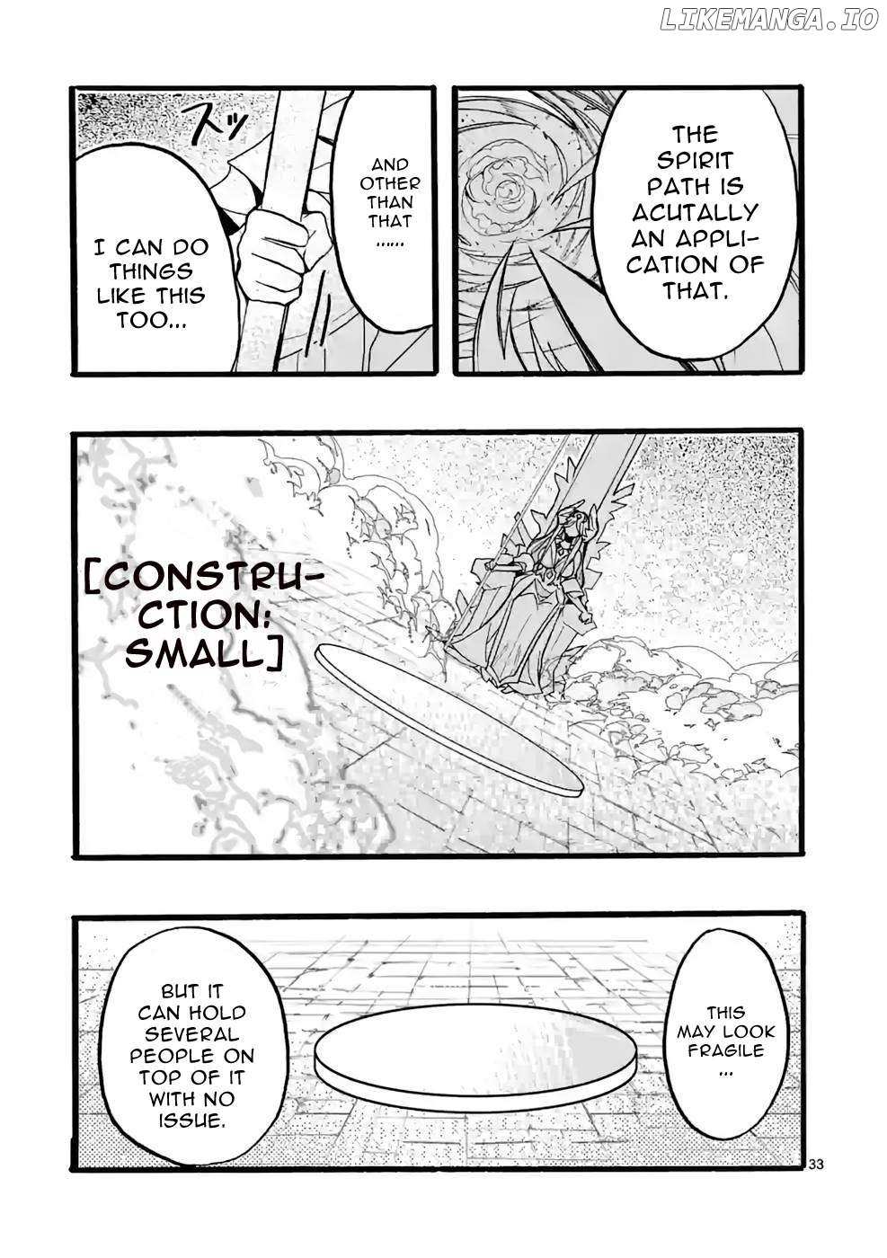 Saikyo Shoku  Kara Shokyu Shoku  Ni Nattano Ni, Naze Ka Yushatachi Kara Tayoraretemasu Chapter 44 page 33 - 